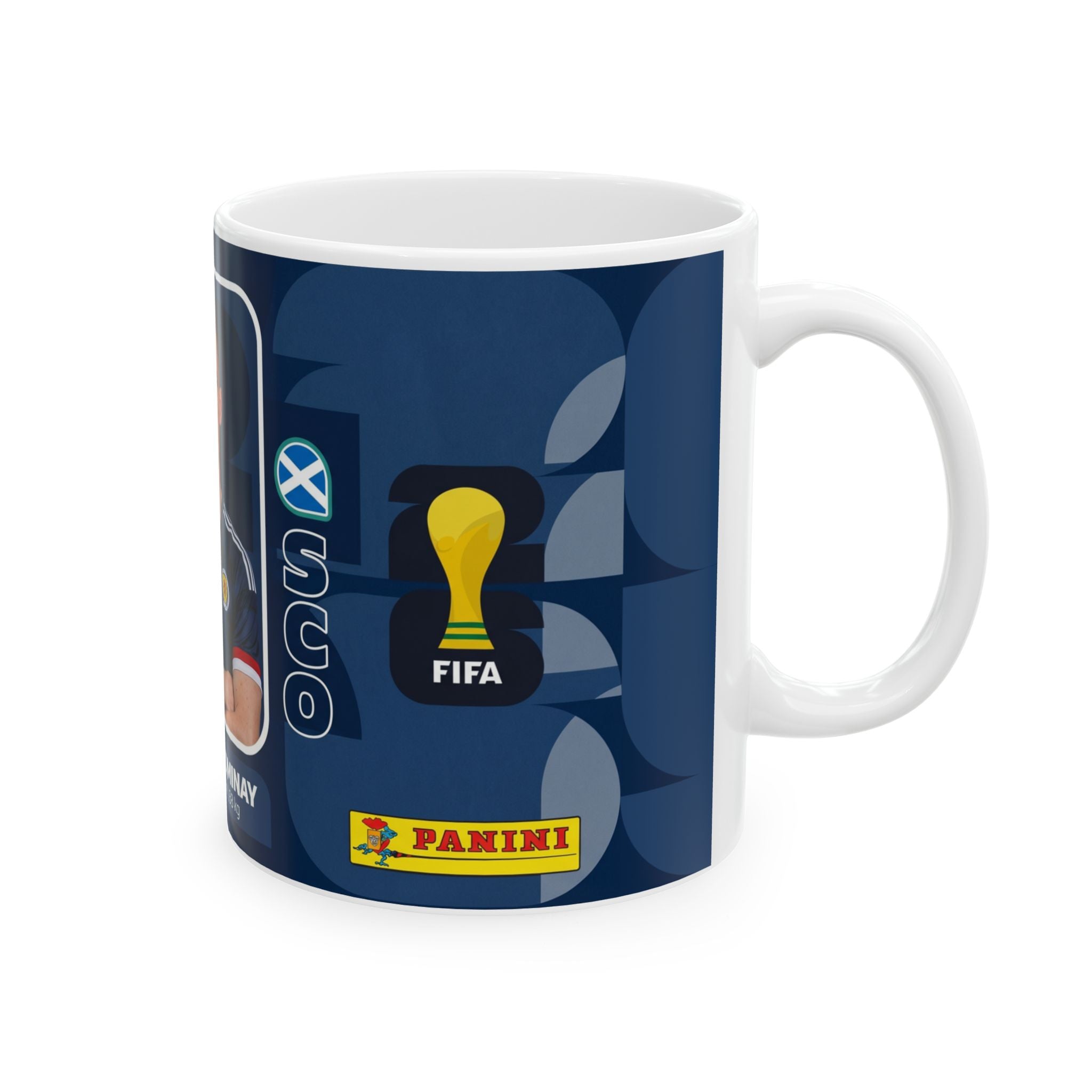 Scotland Soccer Player Scott McTominay Mug — Ceramic Coffee Cup (11oz/15oz), World Cup 2026 Mugs