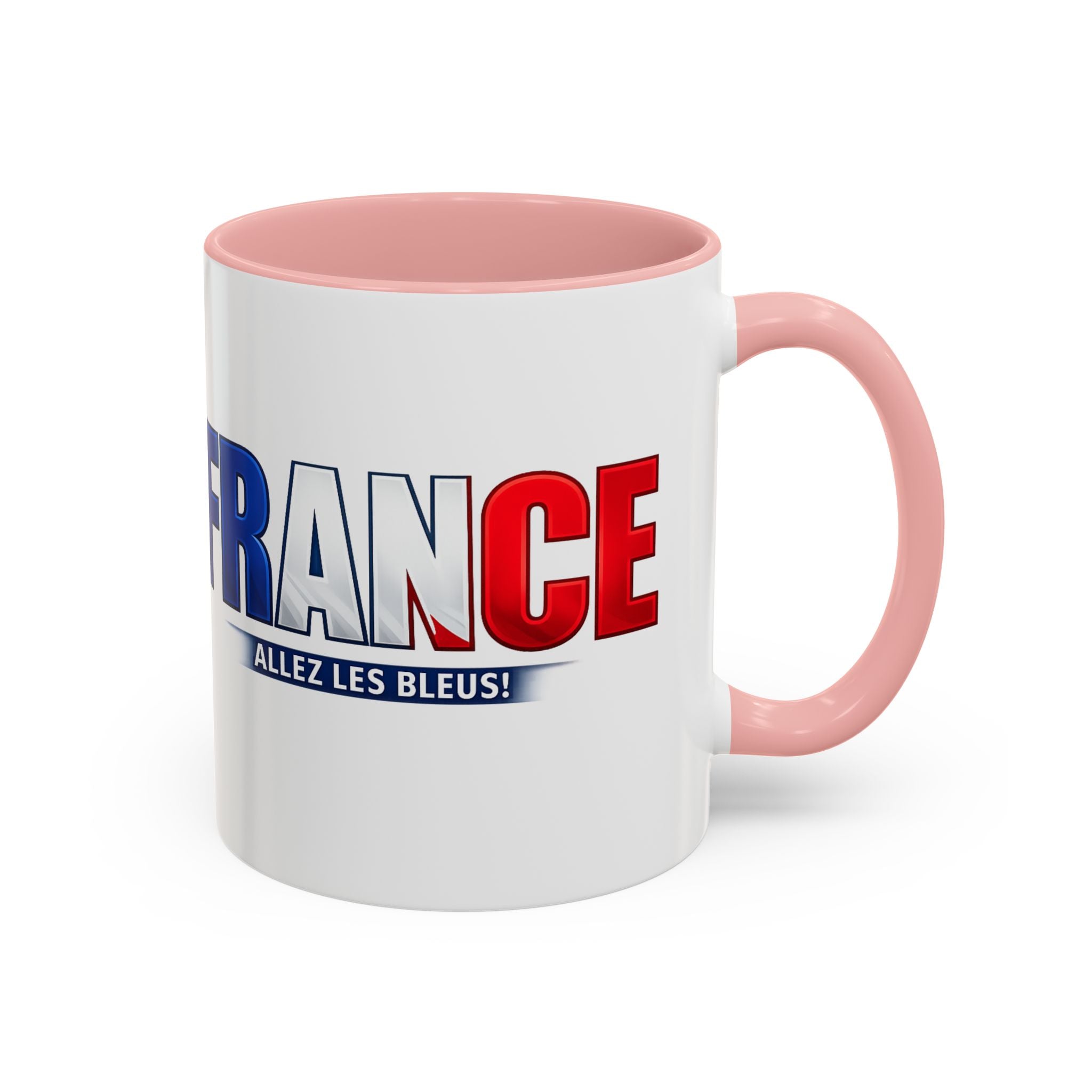 France Tricolor Logo Coffee Mug | Accent Coffee Mug 11oz 15oz, Worl Cup 2026, Gift for mom and dad