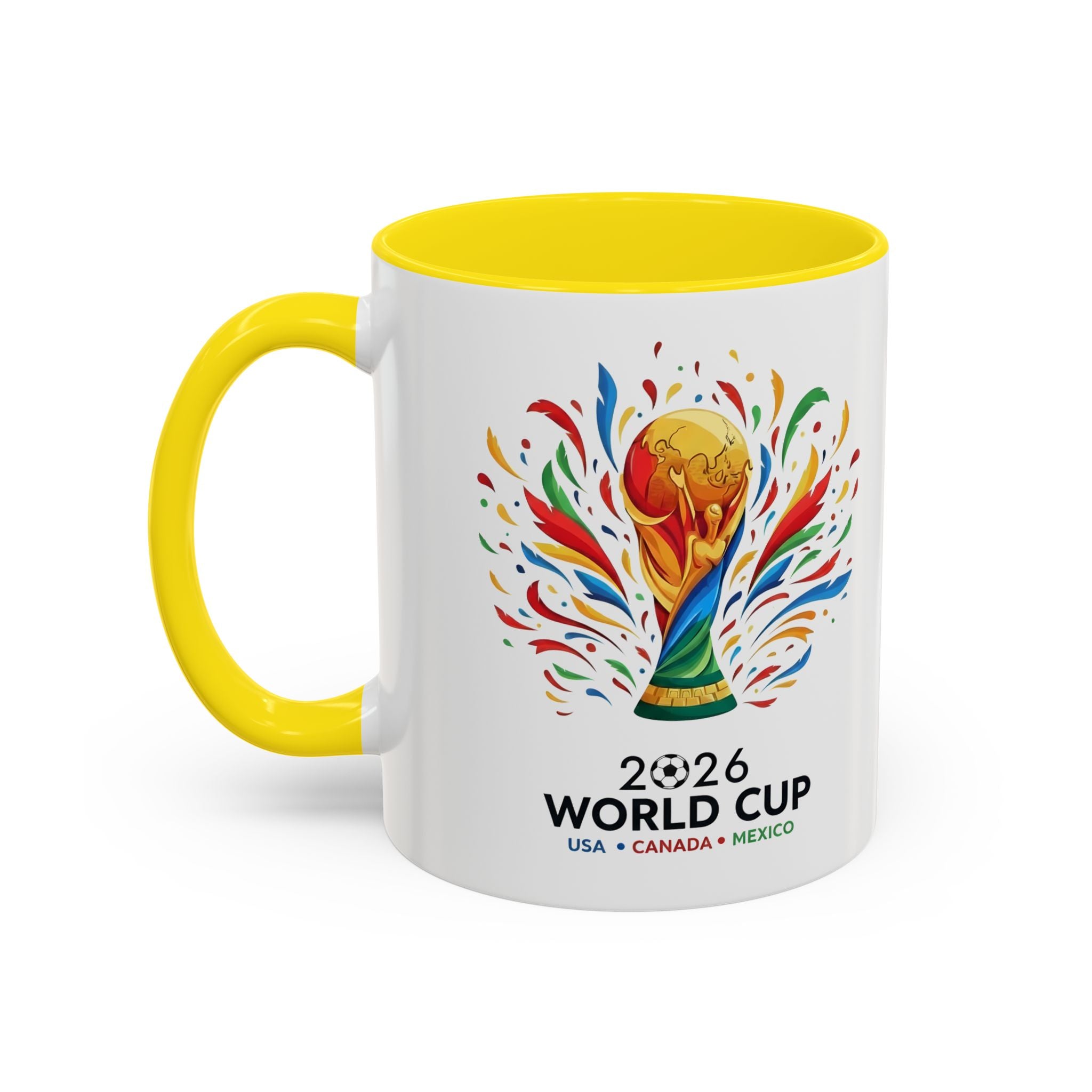 Austria Flag Text mug | Accent Coffee Mug (11/15oz)