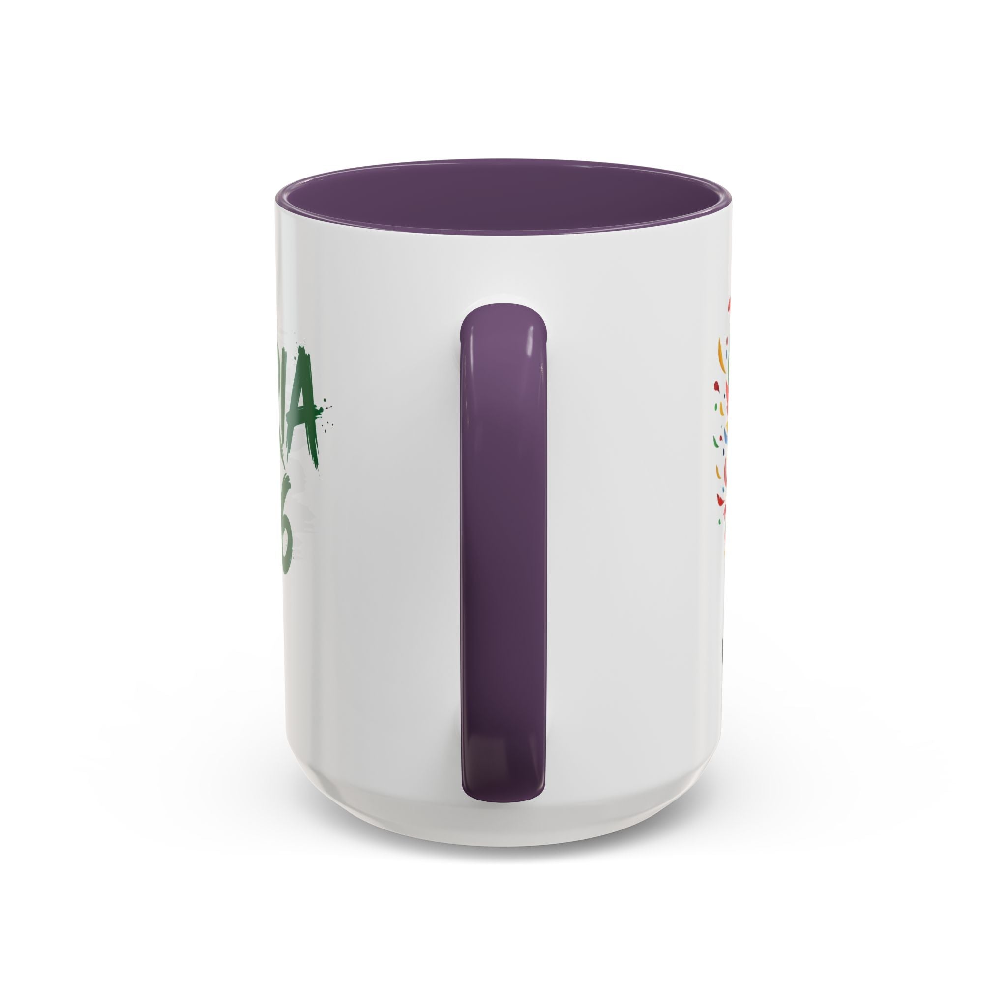 Algeria 2026 Soccer Logo Accent Coffee Mug | 11oz 15oz, Soccer World Cup 2026, Gifts for Dad
