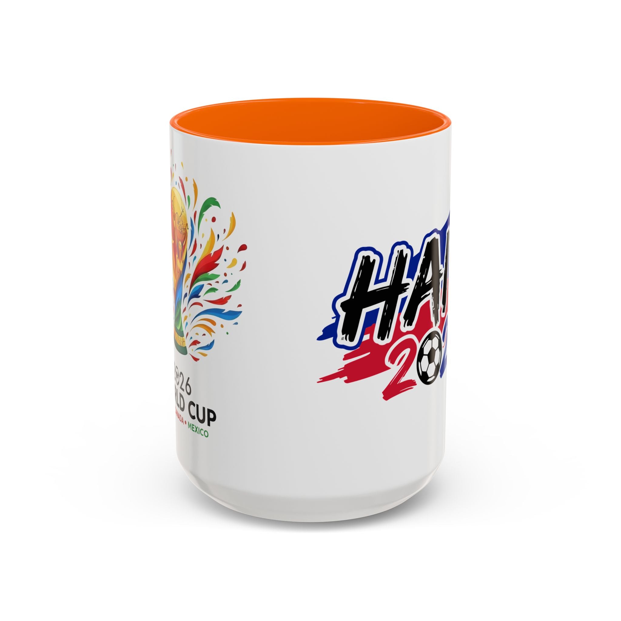 Haiti 2026 Soccer Graphic Mug | Accent Coffee Mug,Soccer World Cup 2026, Gift for Dad