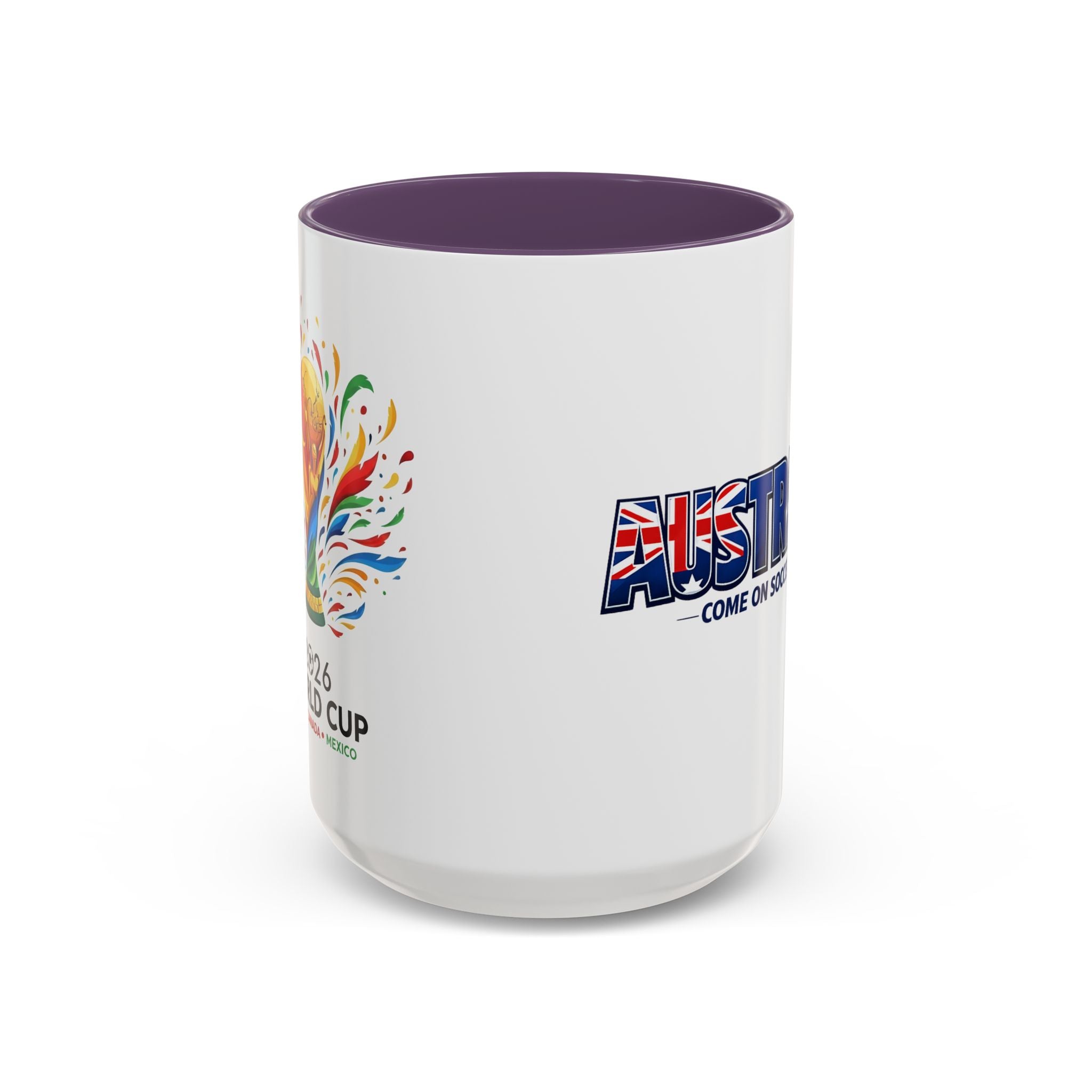 Australia Soccer Cheers Mug | Accent Coffee Mug 11oz 15oz