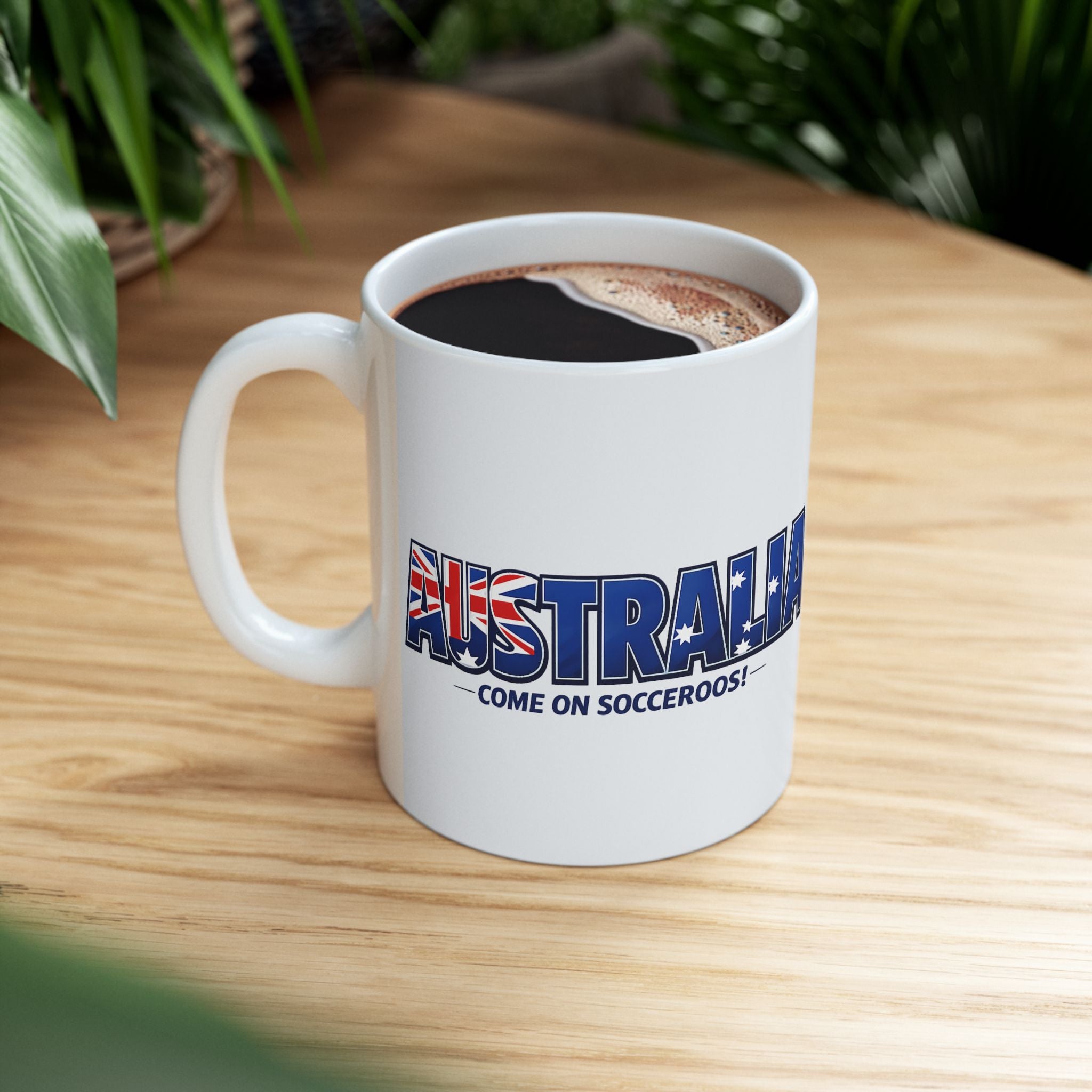 Australia World Cup 2026 Soccer Mug | Australia Flag, Ceramic Coffee Mug, Gift For Dad