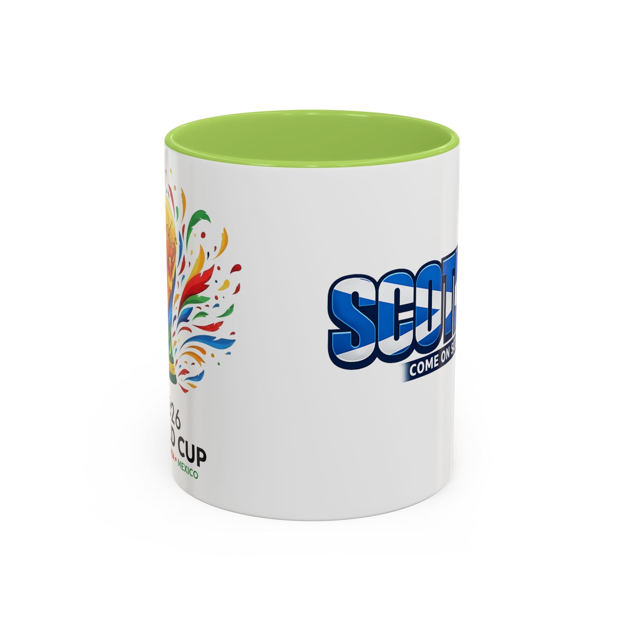 Scotland Come On Scotland Mug | Accent Coffee Mug 11oz 15oz, Soccer World Cup 2026, Gift for Dad