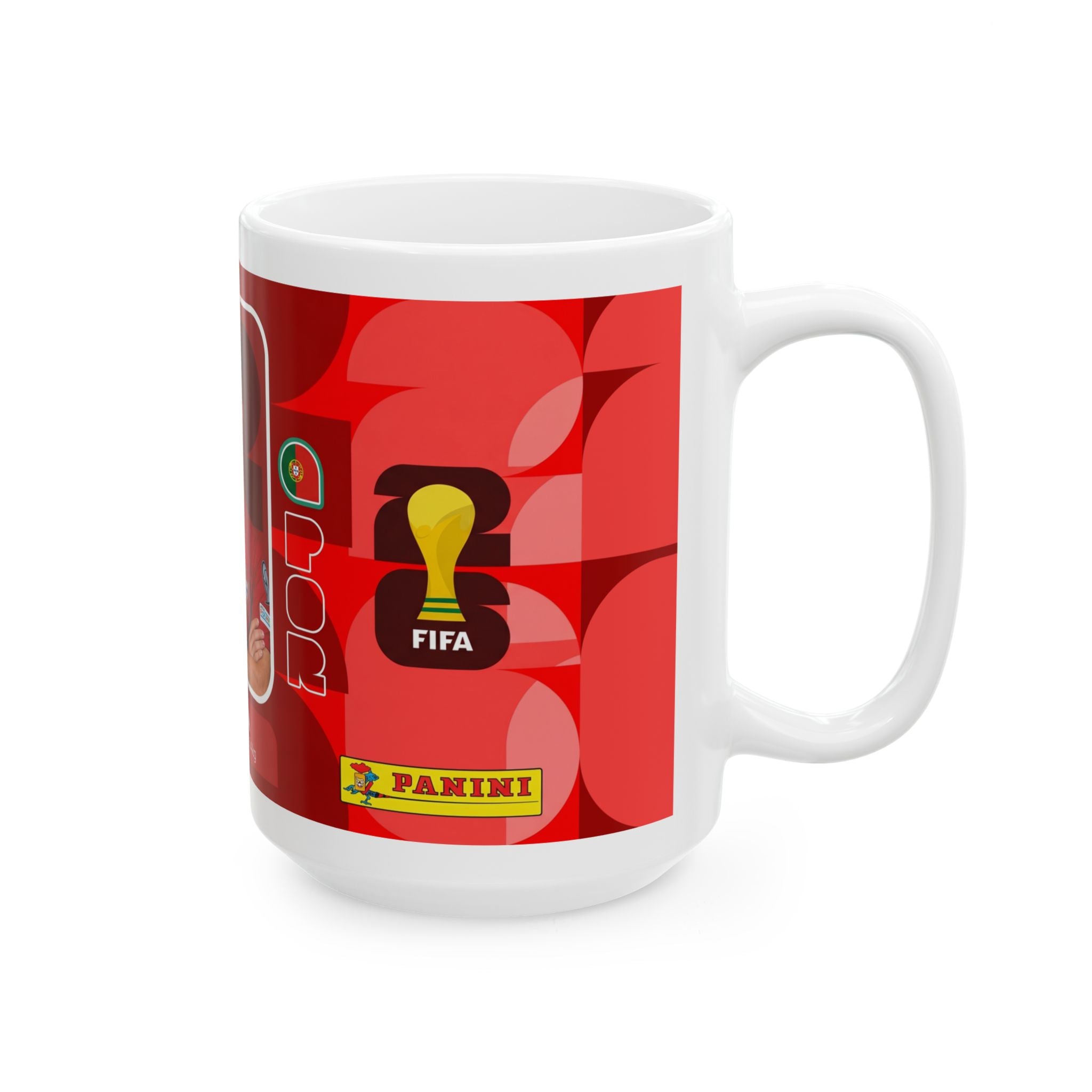 Portugal Vitinha Soccer Player Mug —  11oz/15oz Ceramic Coffee Cup, World Cup 2026 Mugs