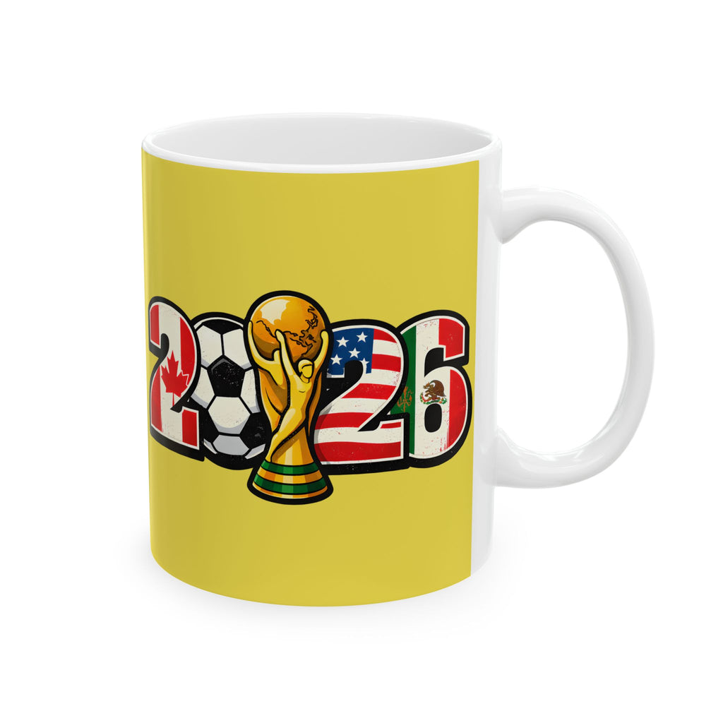 Brazil World Cup 2026 Mug | Fan Coffee Cup, Brazil Flag, Gift For Dad