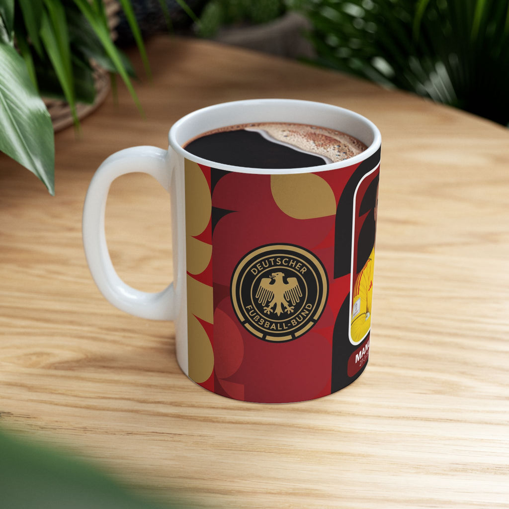 Germany Soccer Player Manuel Neuer Mug — Football Fan Gift (11oz, 15oz), World Cup 2026 Mugs
