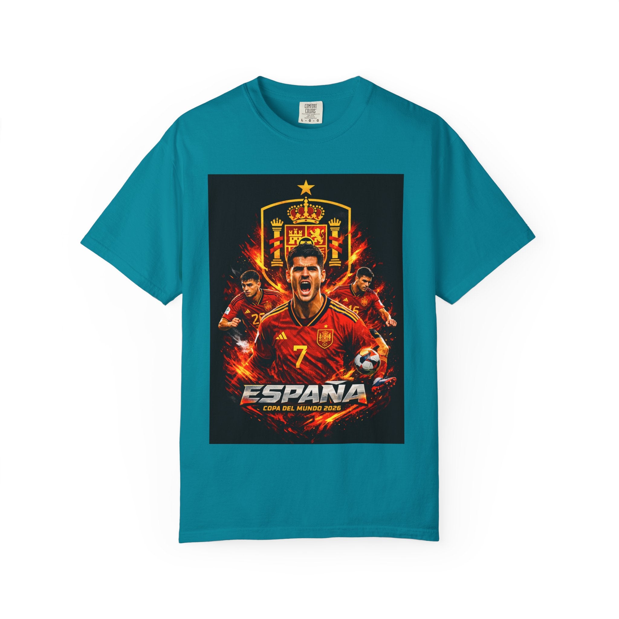 Spain Soccer Players T-Shirt | 2026 World Cup Spain Football Tee, Spain Flag, Gift for him, Collectible