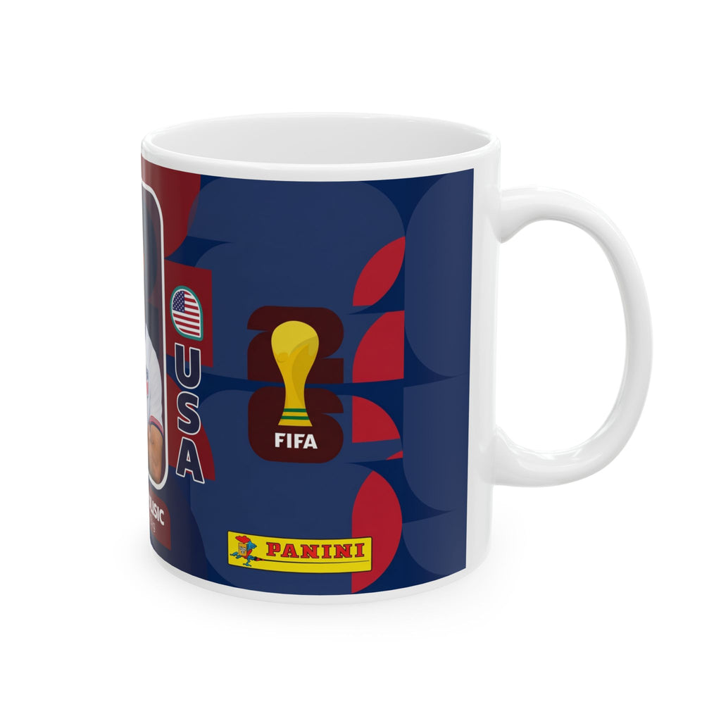 Christian Pulisic USA Soccer Mug – Player Ceramic Coffee Cup (11oz/15oz), World Cup 2026 Mugs