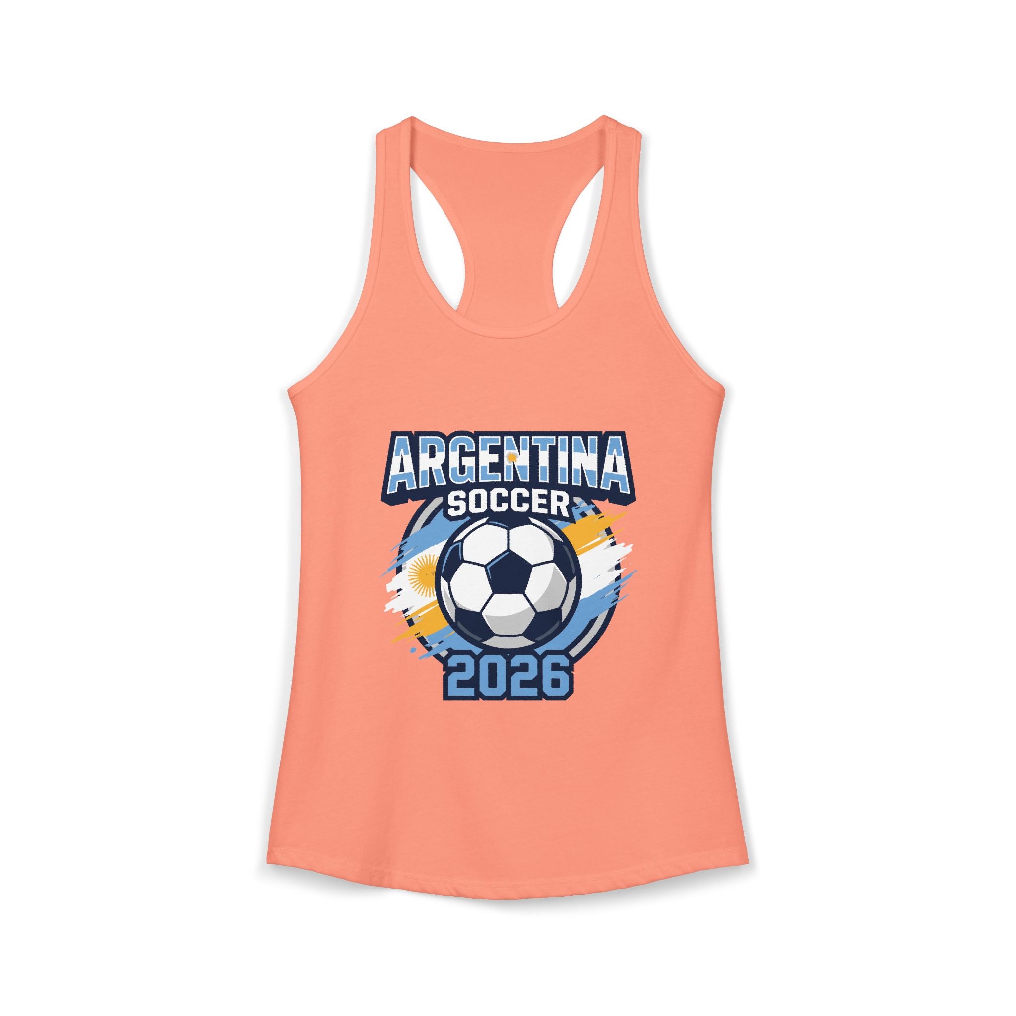 Argentina 2026 World Cup Women's Racerback Tank, Mother's Day Sale, Gift For Mom