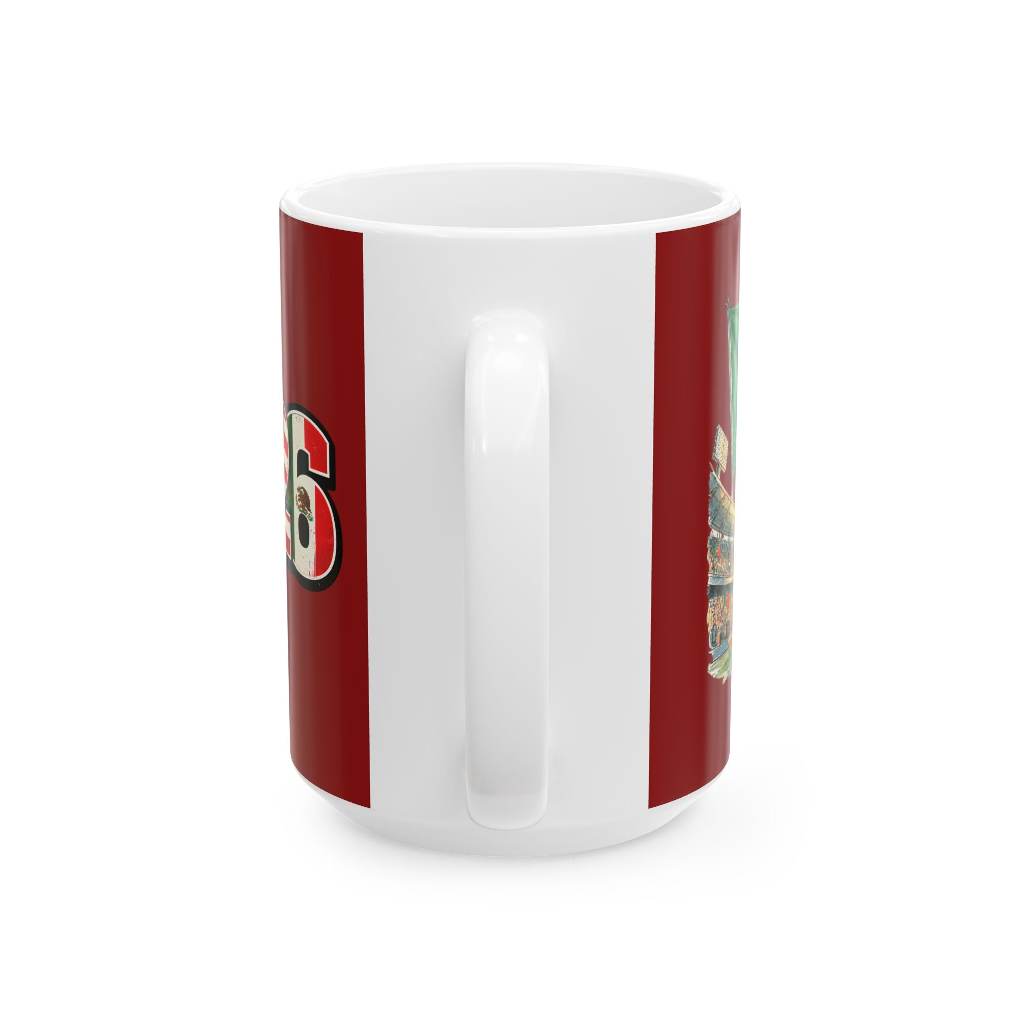 Portugal World Cup 2026 Style Mug, Red Ceramic Mug, Portugal Flag, Soccer Fan Gift