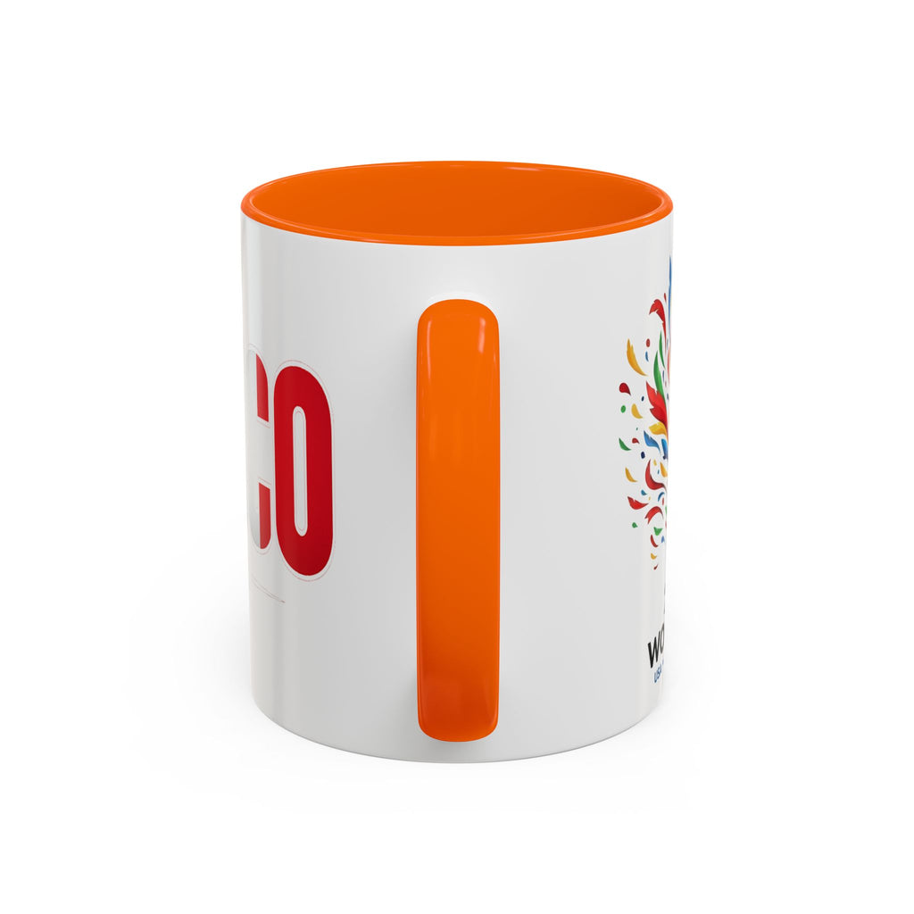 Mexico Coffee Mug | Accent Coffee Cup 11oz 15oz, World Cup 2026, Gift for Dad, Mexican Flag