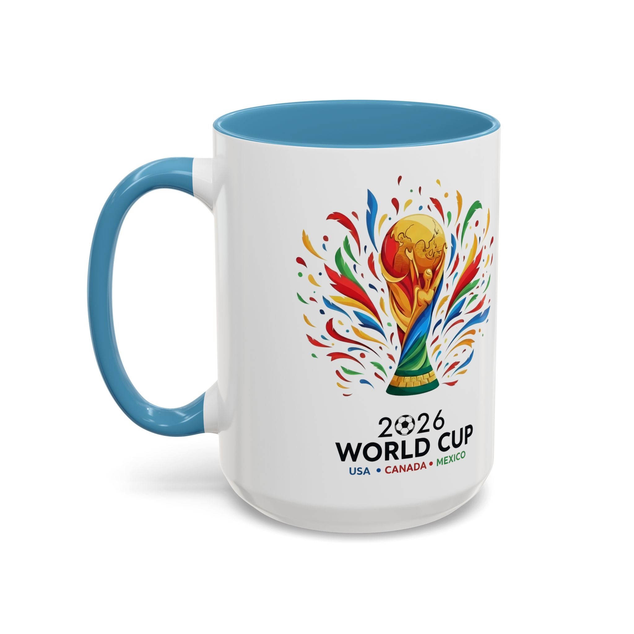 Senegal flag text mug | Accent Coffee Mug 11oz 15oz, Soccer World Cup 2026, Gift for Dad