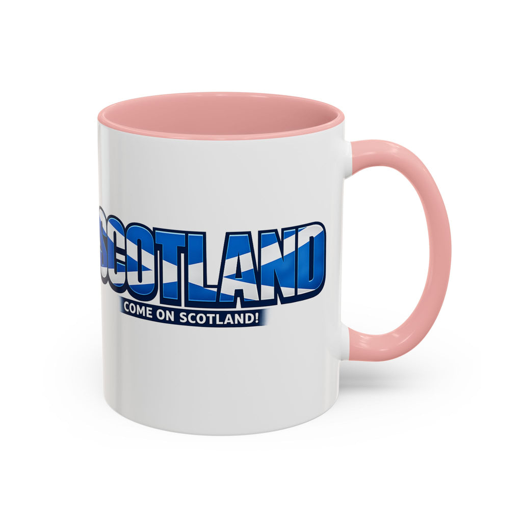 Scotland Come On Scotland Mug | Accent Coffee Mug 11oz 15oz, Soccer World Cup 2026, Gift for Dad