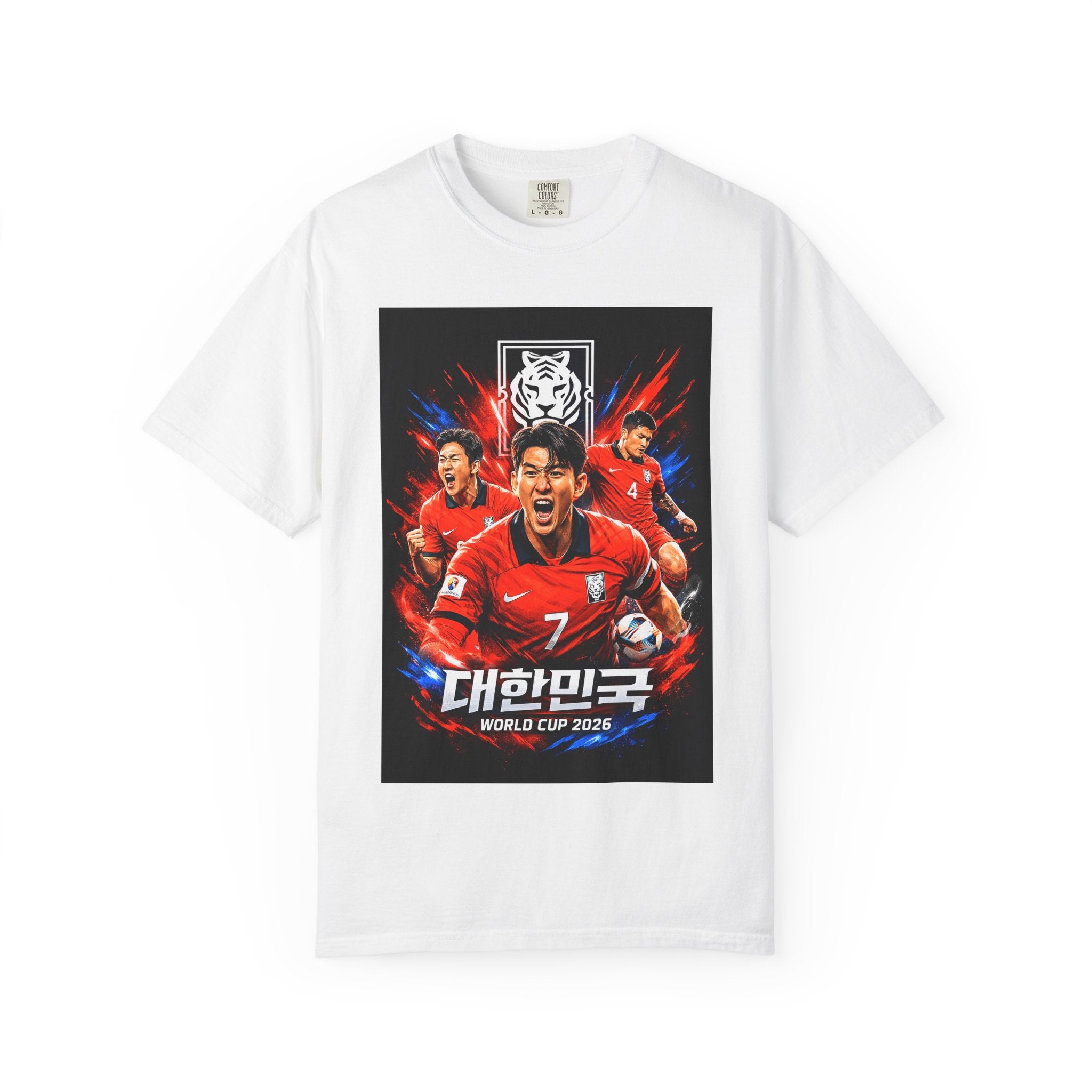 Korean Soccer Players T-Shirt | 2026 World Cup Korea Football Tee, Korea Flag, Gift for him, Collectible