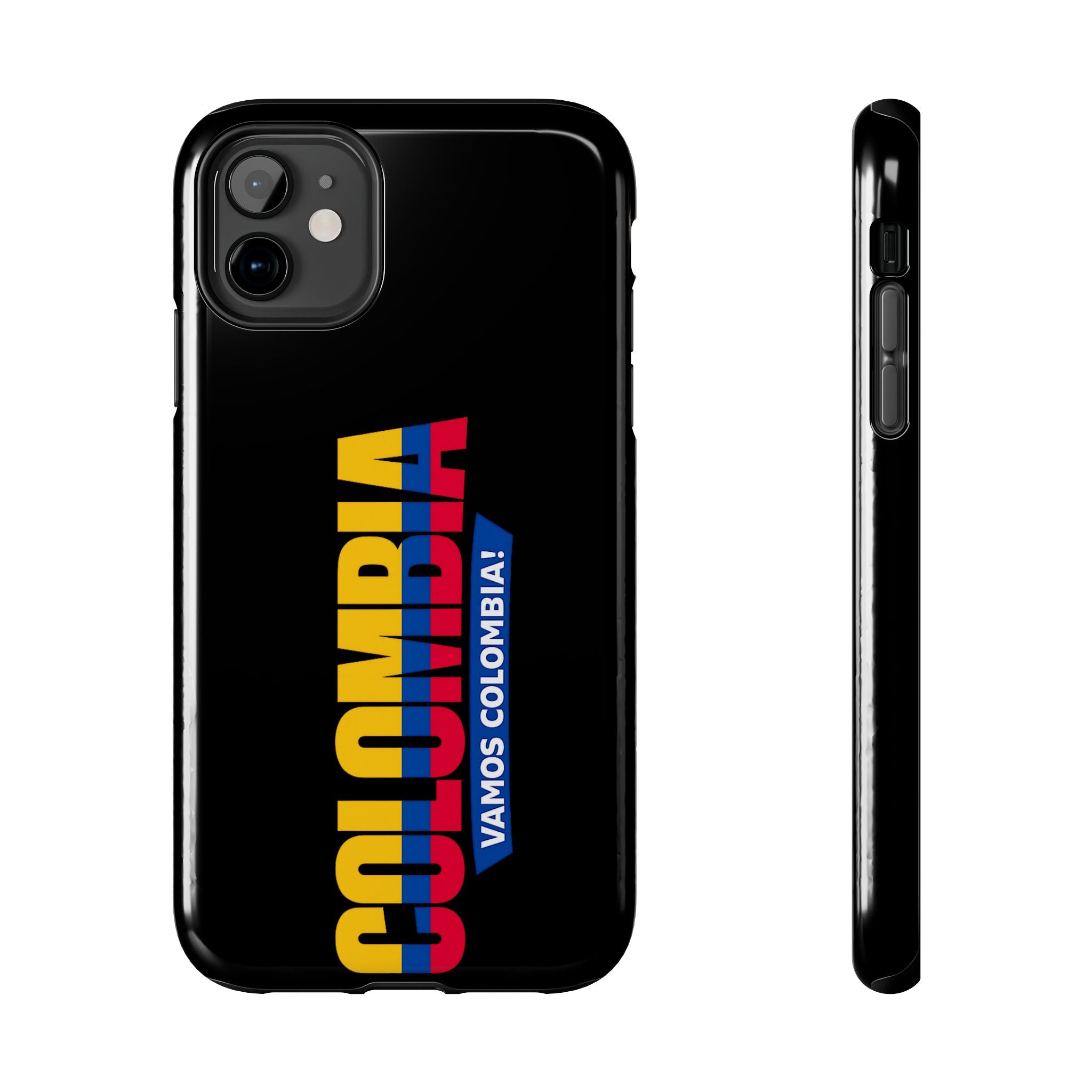 Colombia Vertical Flag Phone Case | Vamos Colombia, Protective, Glossy, World Cup 2026, Gift For Him