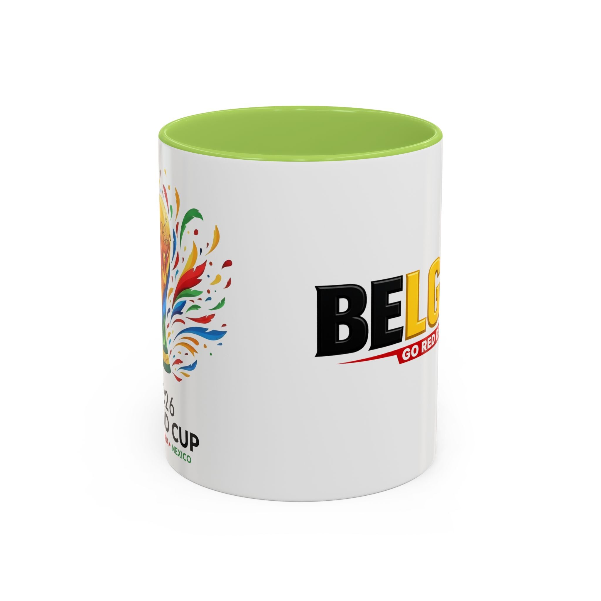 Belgium Go Red Devils Mug | Accent Coffee Mug 11oz 15oz