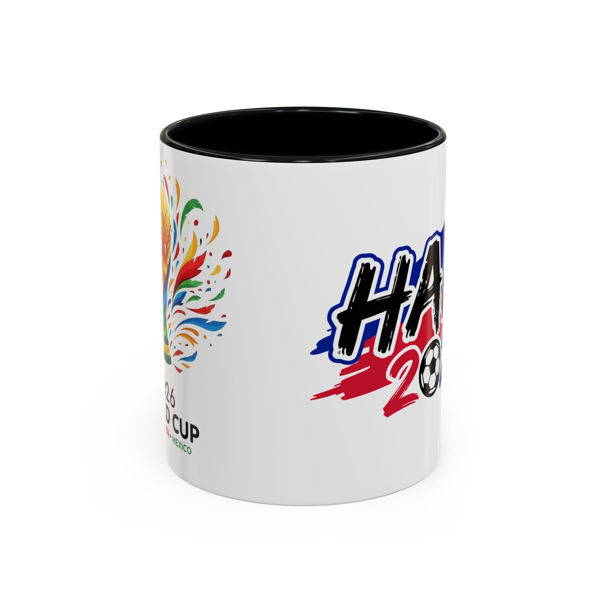Haiti 2026 Soccer Graphic Mug | Accent Coffee Mug,Soccer World Cup 2026, Gift for Dad
