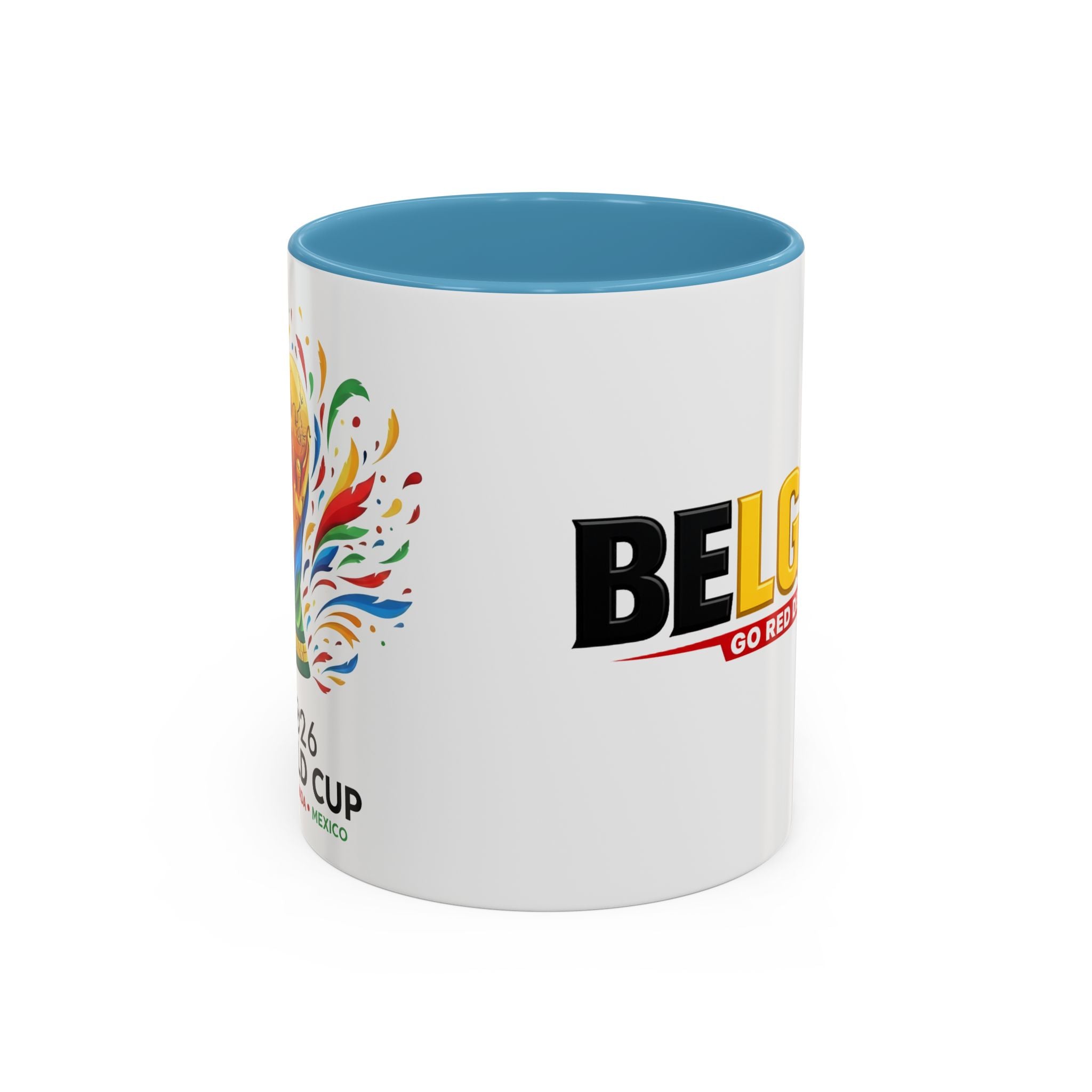 Belgium Go Red Devils Mug | Accent Coffee Mug 11oz 15oz
