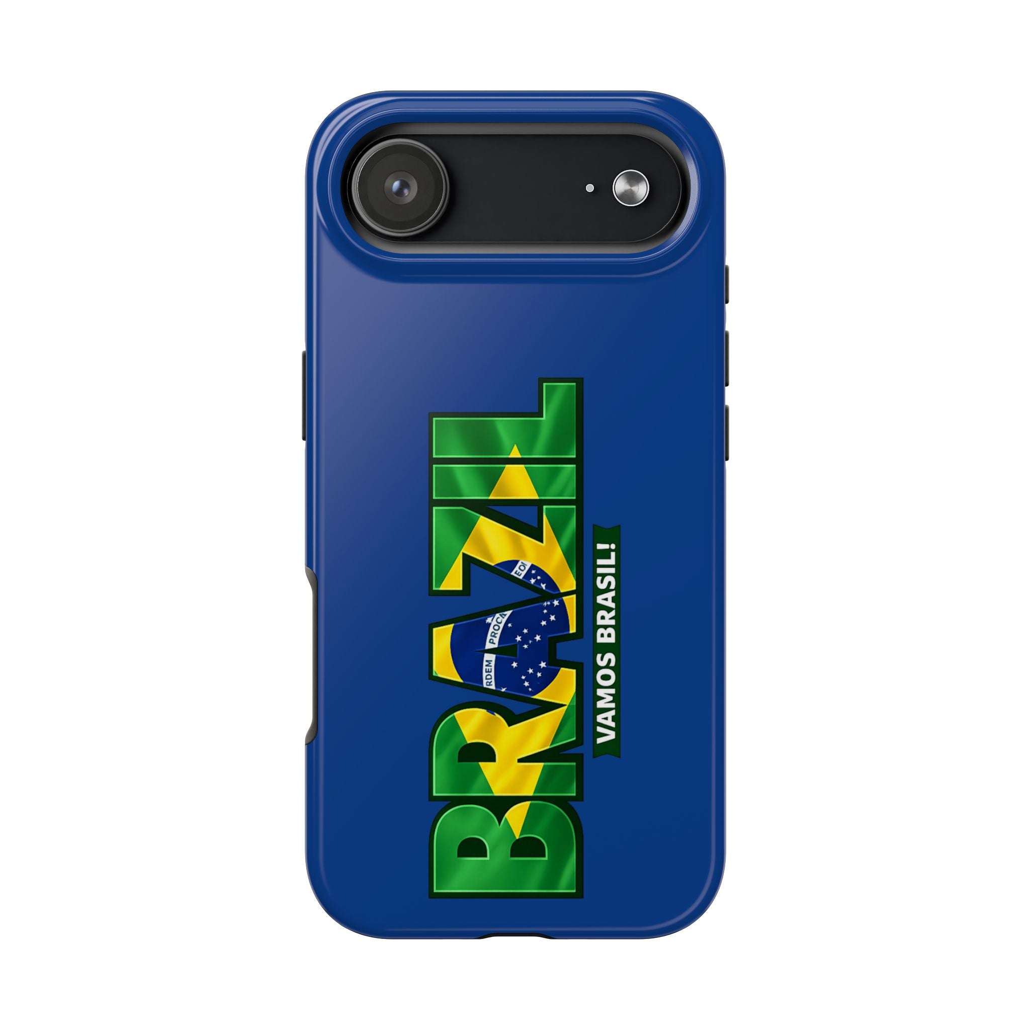 Brazil Soccer Fan Phone Case, Protective, Glossy, World Cup 2026, Tough Cases, Custom Phone Cases