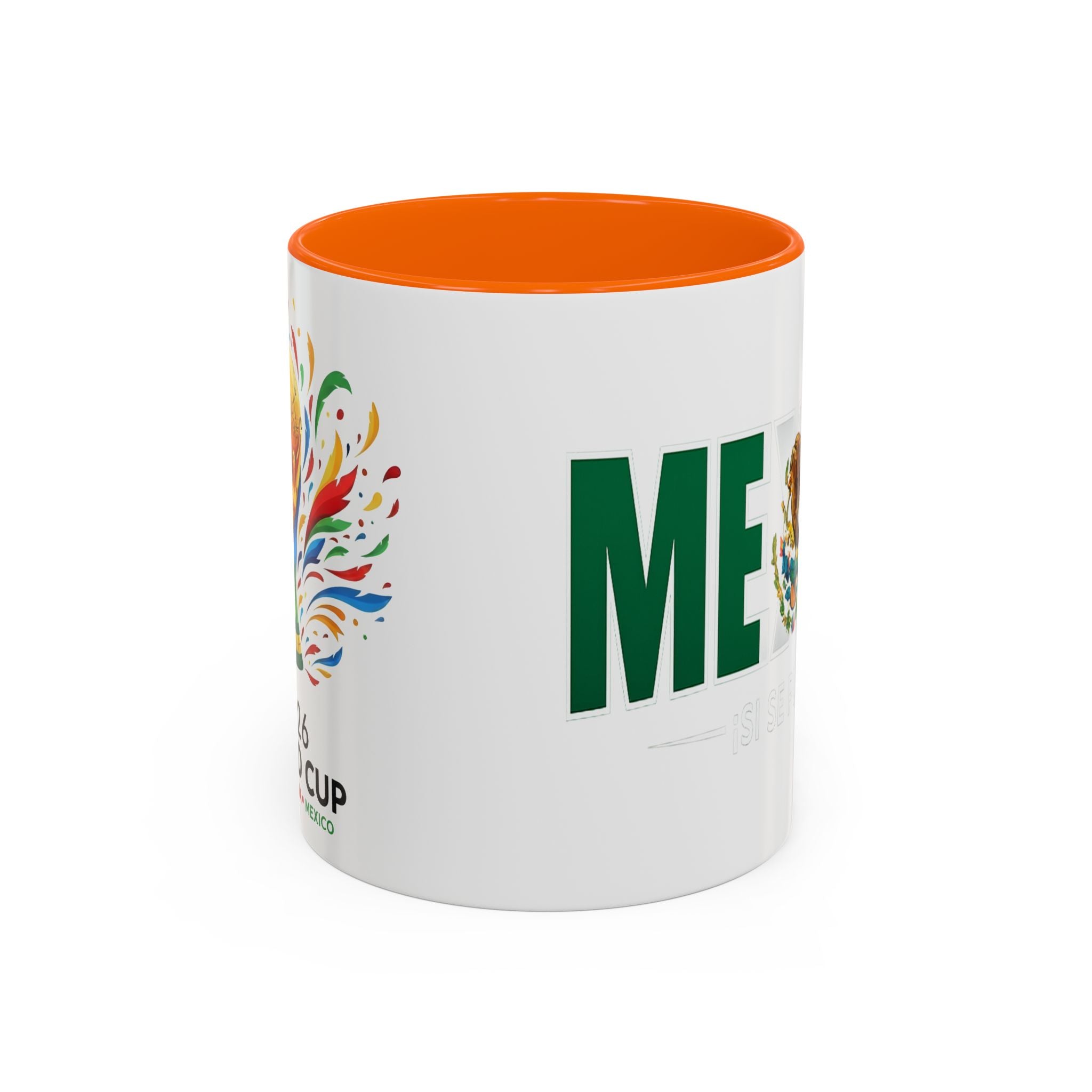 Mexico Coffee Mug | Accent Coffee Cup 11oz 15oz, World Cup 2026, Gift for Dad, Mexican Flag