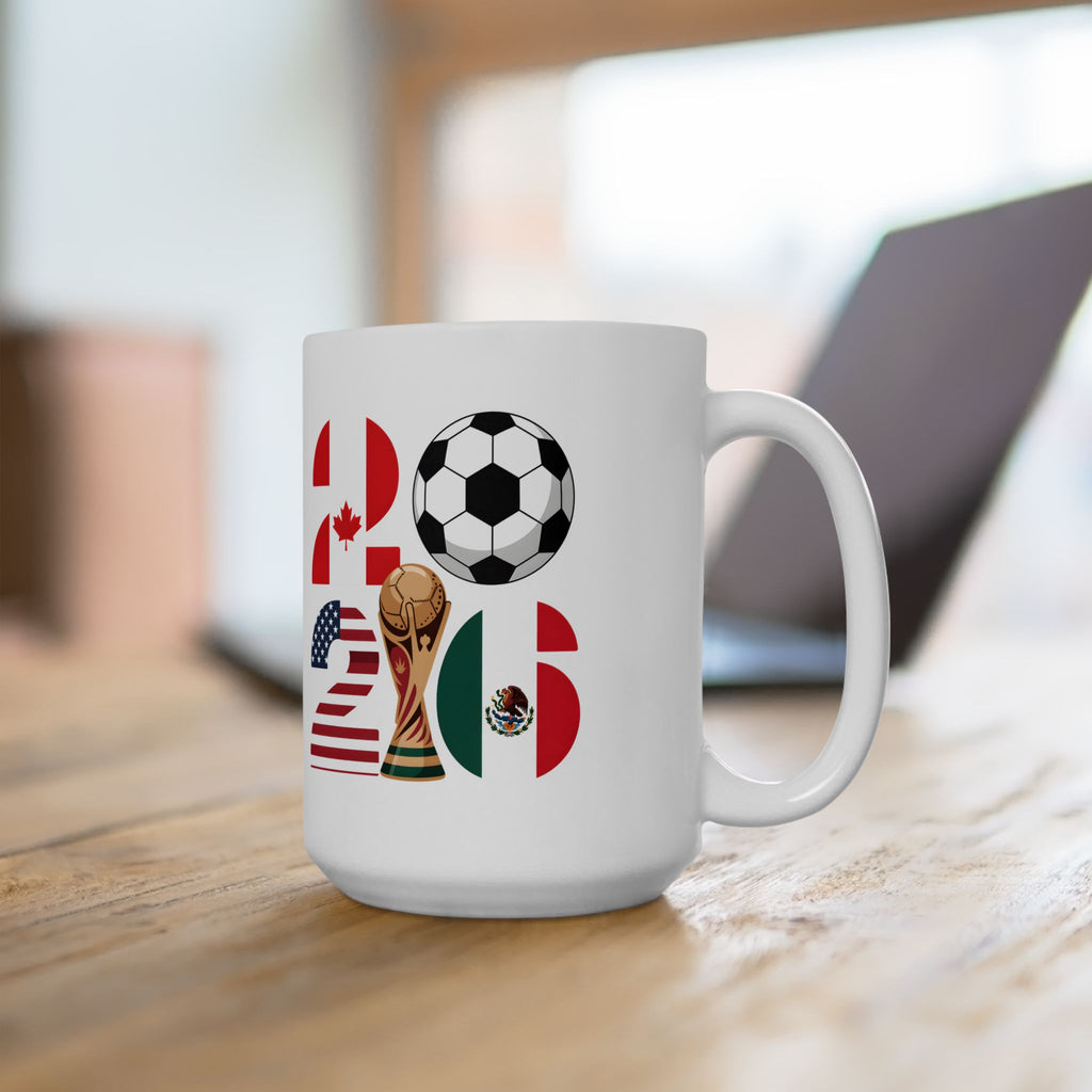 Morocco Soccer Crest Mug | Soccer Ball, World Cup 2026 Coffee Mugs, Morocco Fan ,Gift For Dad
