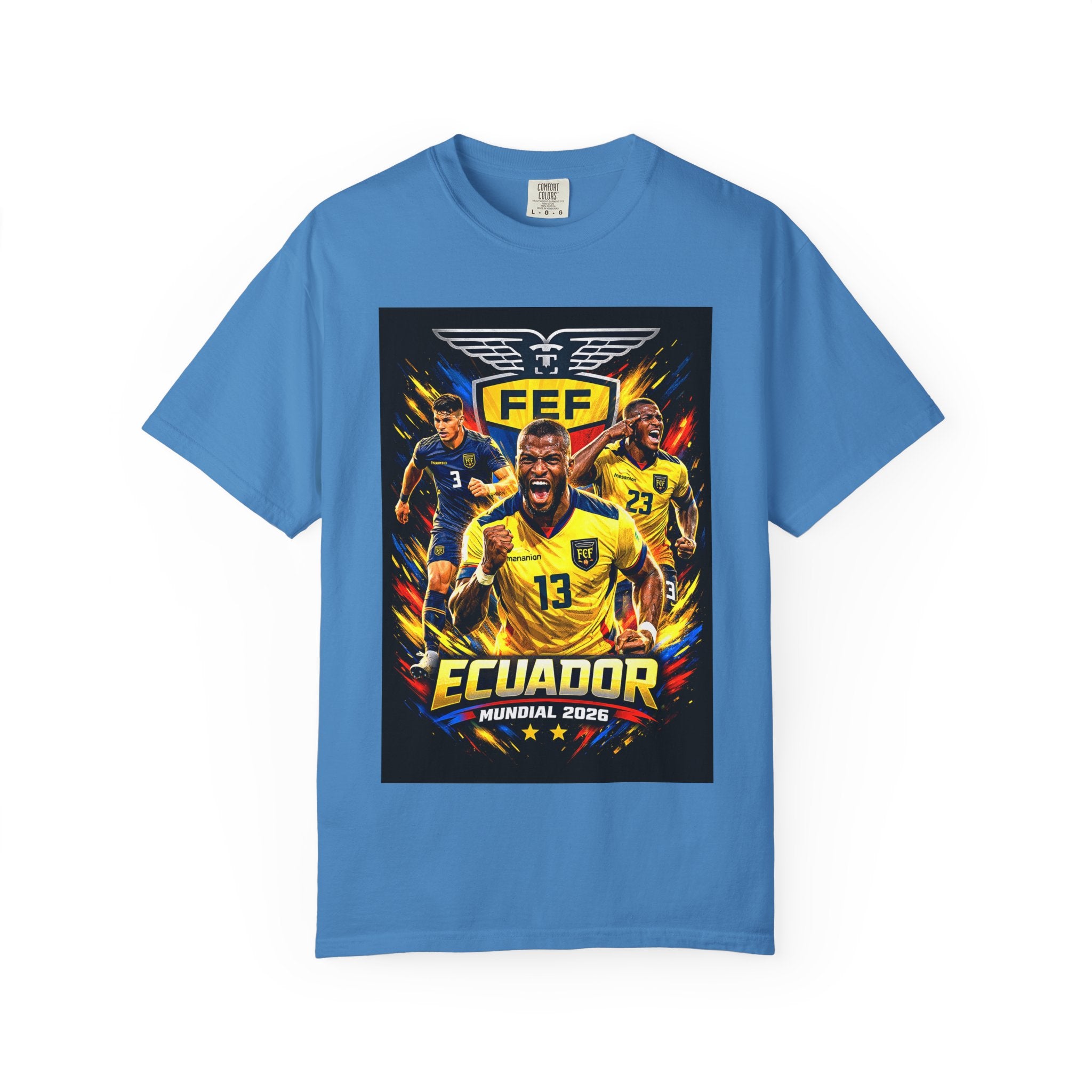 Ecuador Soccer Players T-Shirt | 2026 World Cup Team Tee, Ecuador Flag, Gift for him, Collectible