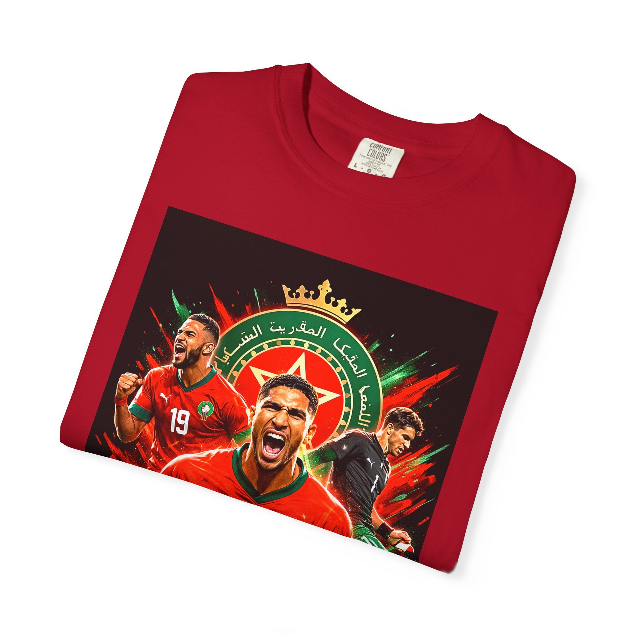 Morocco Football Players T-shirt | 2026 World Cup Soccer Tee, Morocco Flag, Gift for him, Collectible