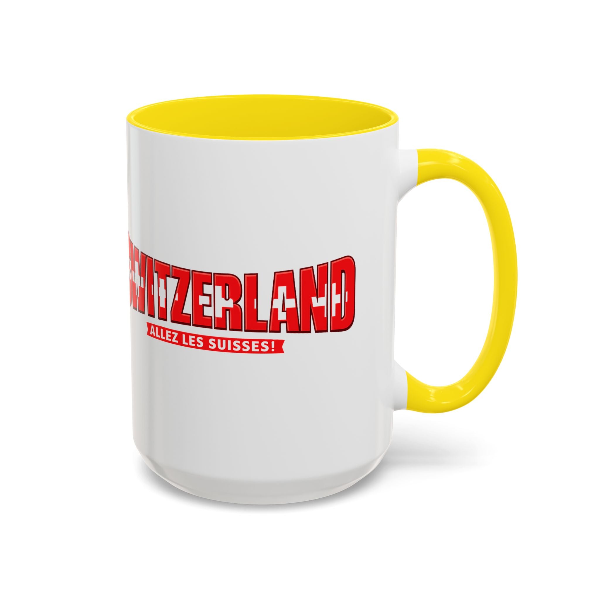 Switzerland Soccer Typography Mug | Accent Coffee Mug 11oz 15oz, Soccer World Cup 2026, Gift for Dad