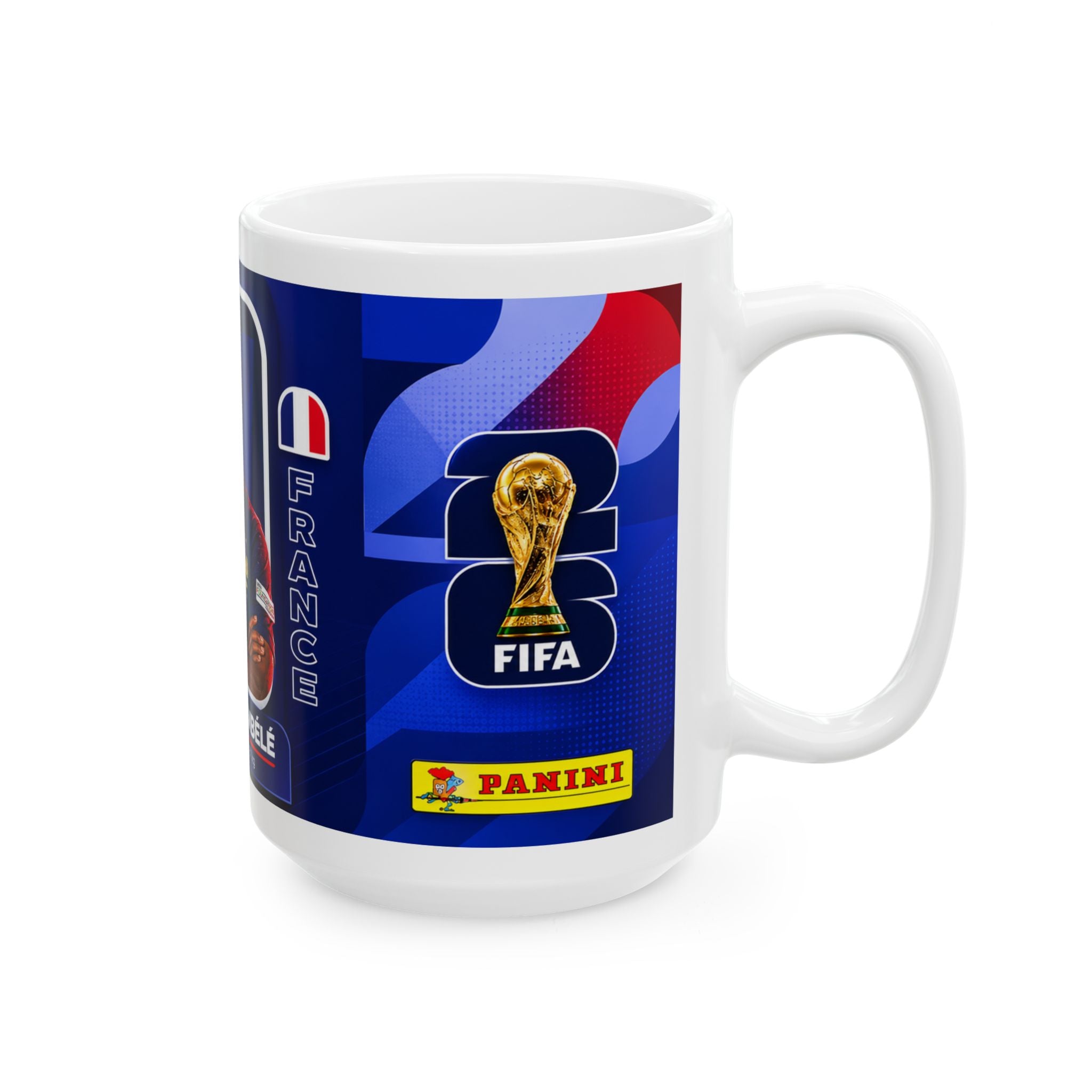 France Soccer Player Dembele Mug — National Team Ceramic Coffee Cup, World Cup 2026 Mugs