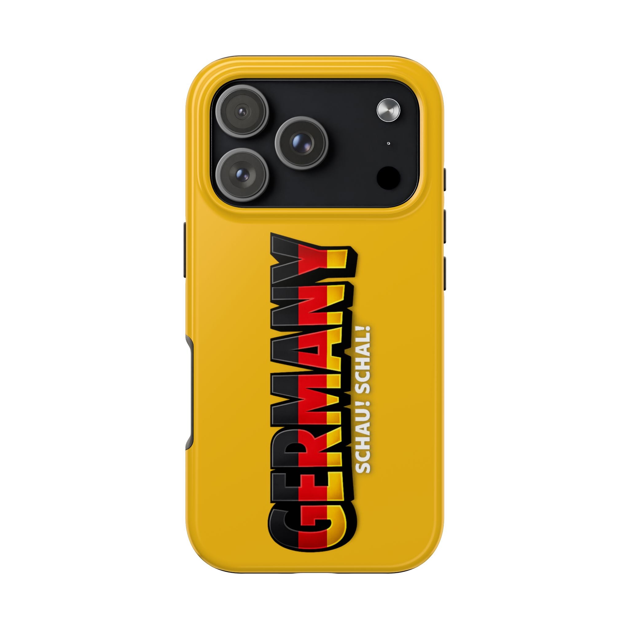 Germany Text Phone Case | Soccer Fan Phone Case, Protective, Glossy, World Cup 2026