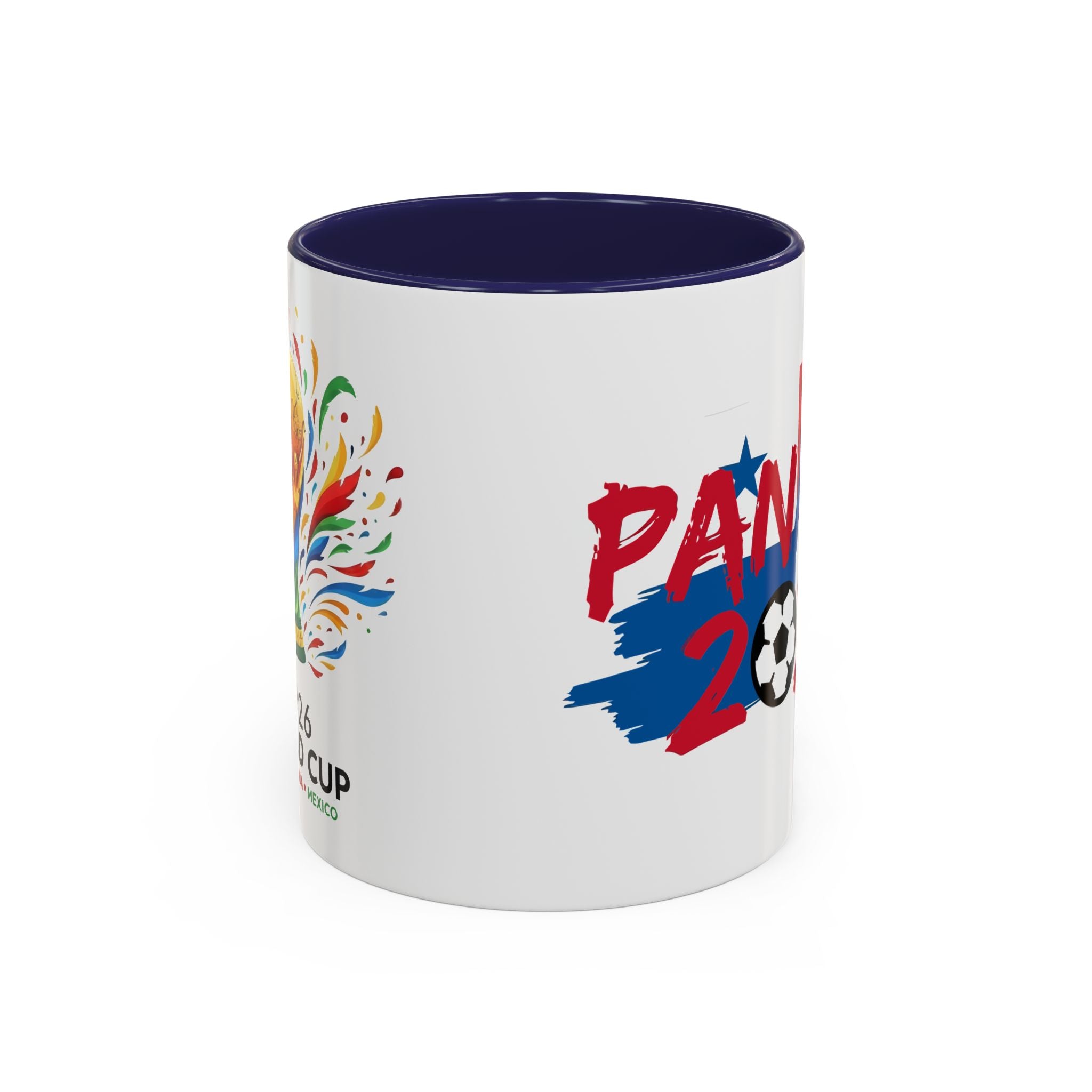 Panama 2026 Soccer Logo Accent Mug | 11oz 15oz, World Cup 2026, Gift for Dad