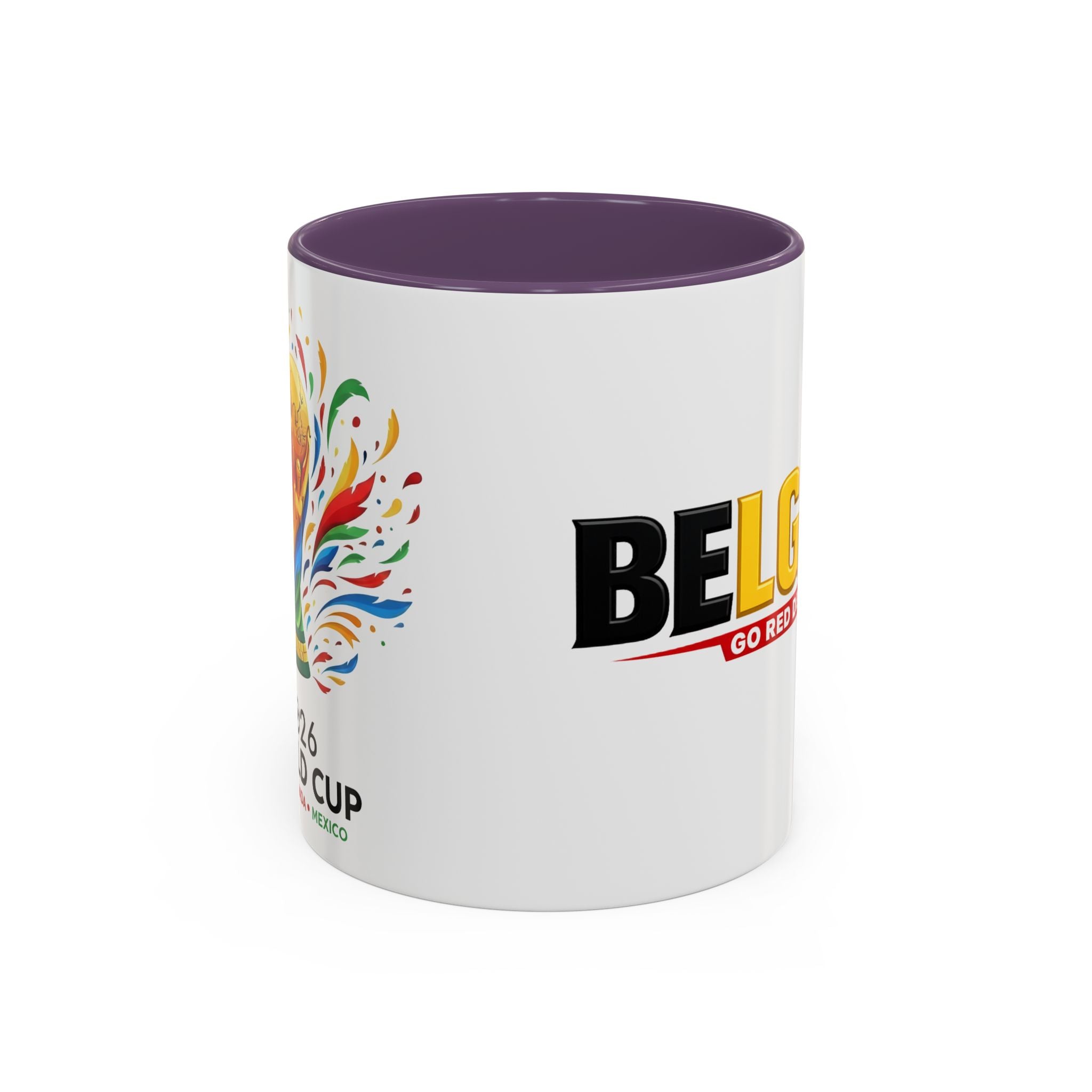 Belgium Go Red Devils Mug | Accent Coffee Mug 11oz 15oz