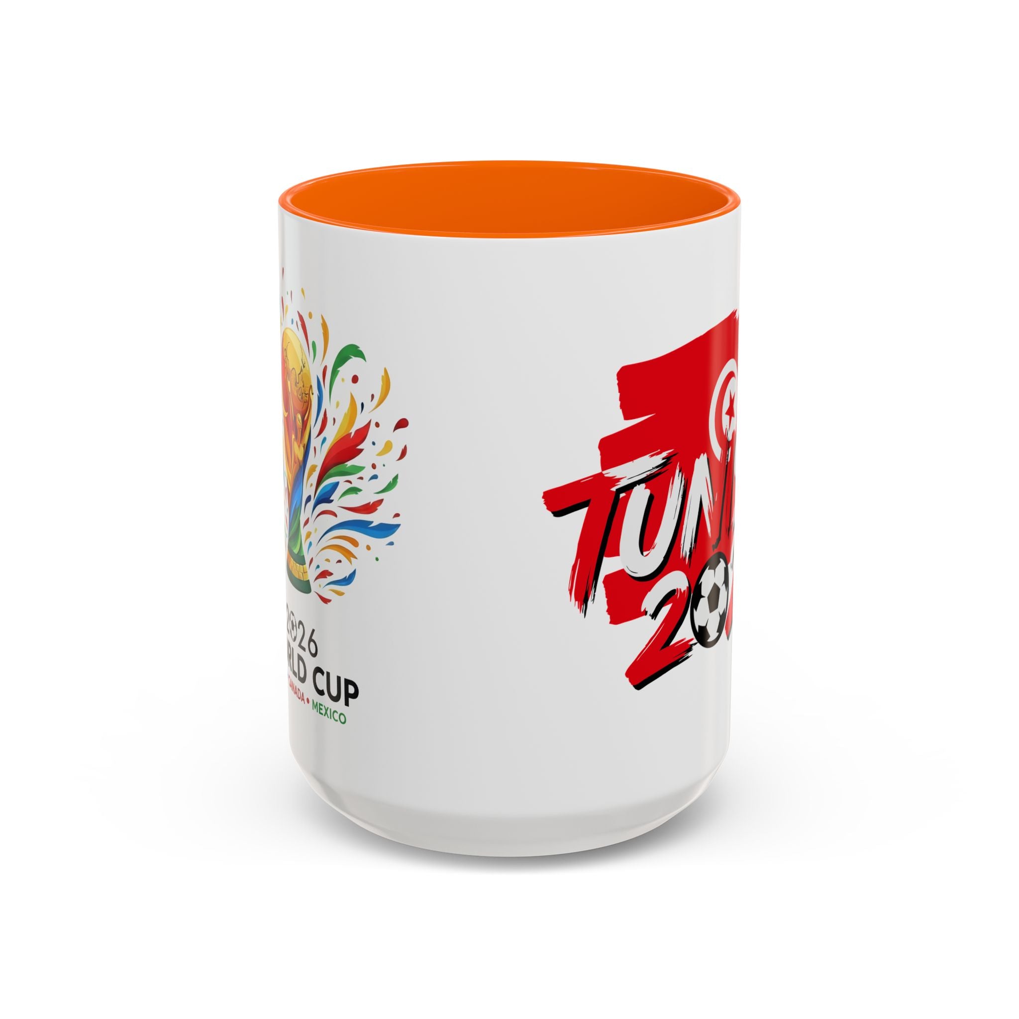 Tunisia 2026 Soccer Logo Mug | World Cup Fan Coffee Mug, Soccer World Cup 2026, Gift for Dad