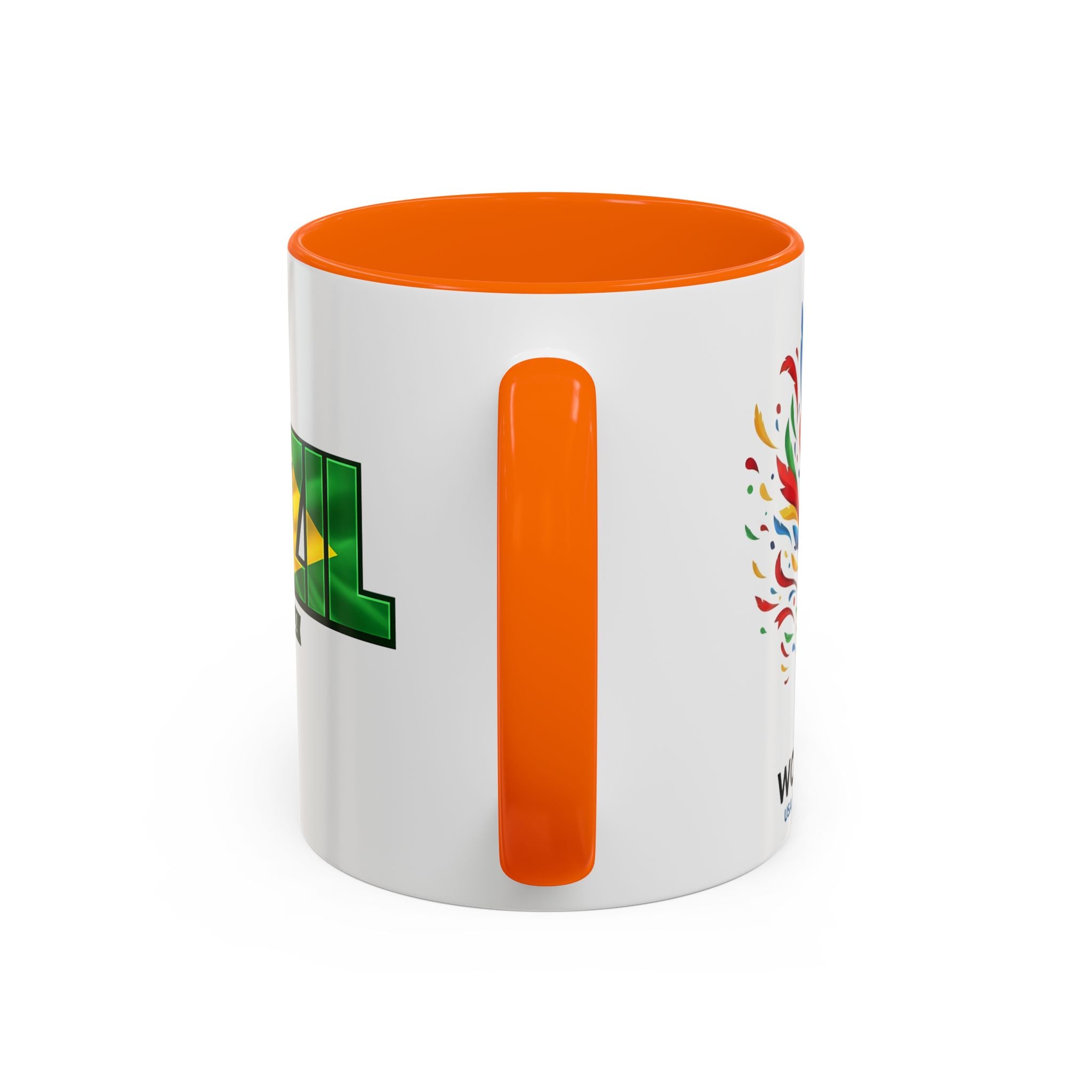 Brazil Vamos Brasil mug | Accent coffee mug, Brazil flag text design, Soccer World Cup 2026, Gifts for Dad