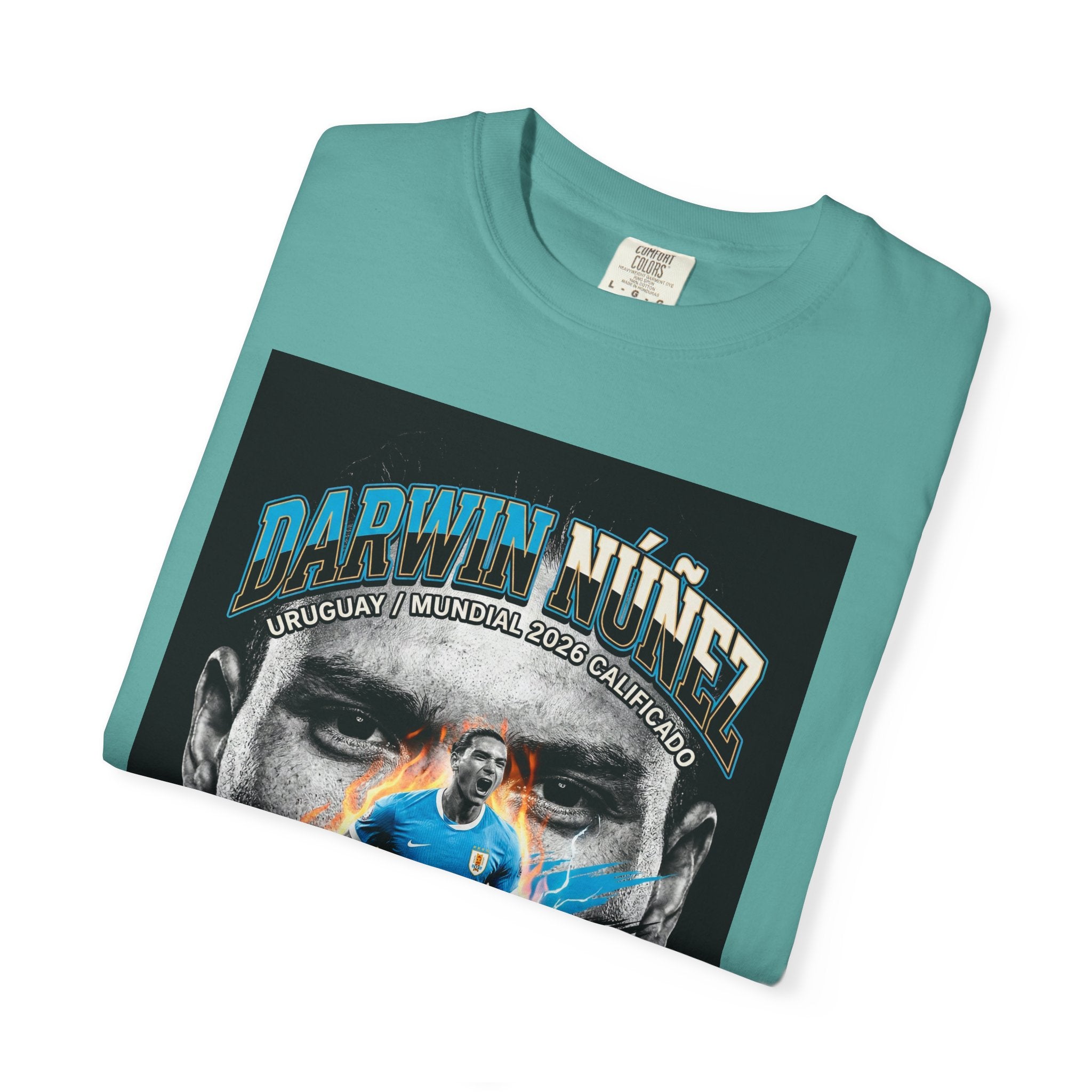 Darwin Núñez 19 Soccer Player T-Shirt | 2026 World Cup Tee, Uruguay Flag, Gift for him, Collectible