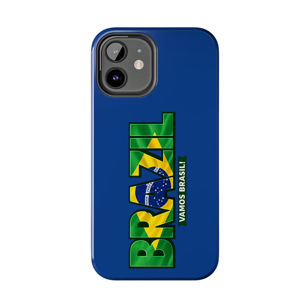 Brazil Soccer Fan Phone Case, Protective, Glossy, World Cup 2026, Tough Cases, Custom Phone Cases