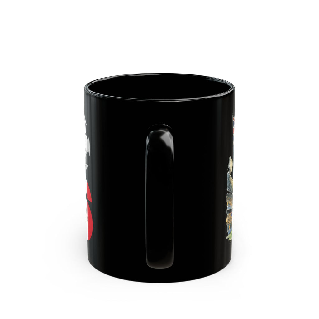 Australia World Cup 2026 Mug | Black Ceramic Coffee Cup, Gift For Dad, Australia Flag