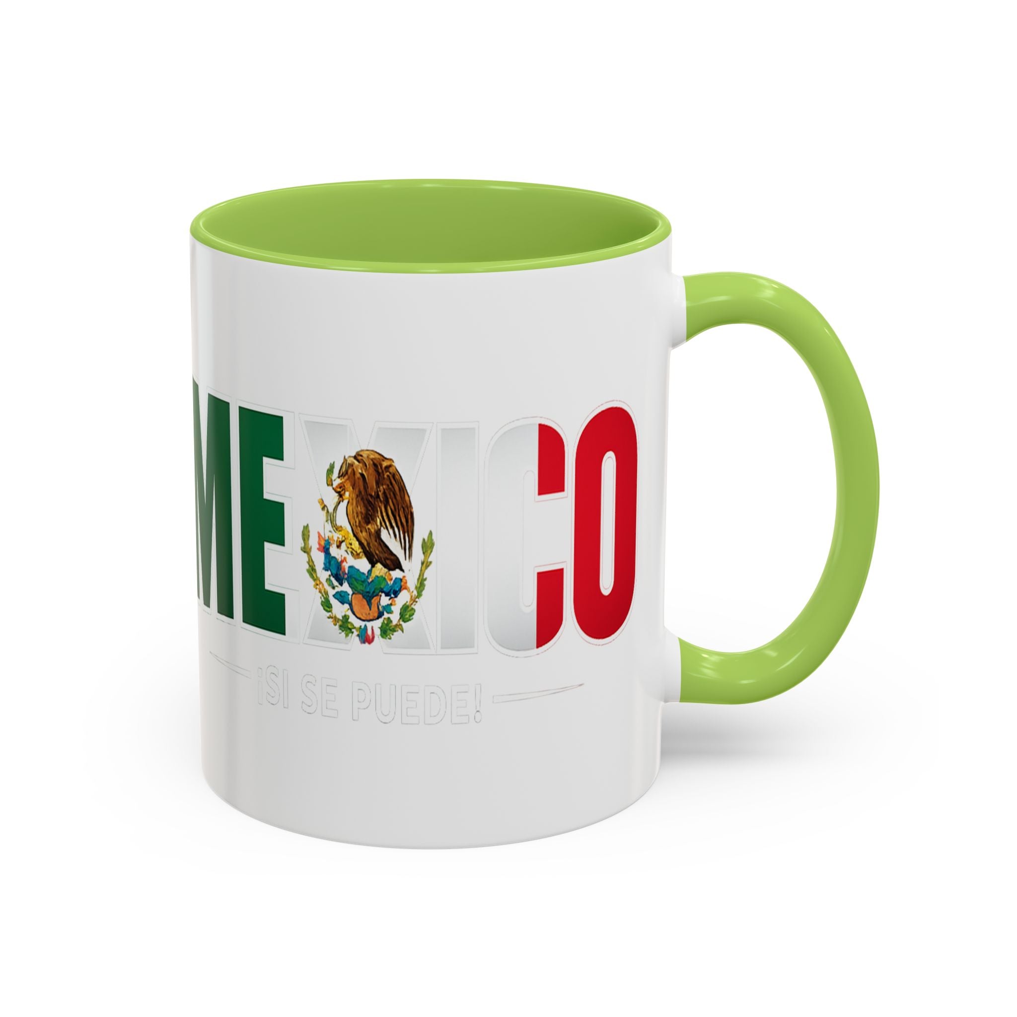 Mexico Coffee Mug | Accent Coffee Cup 11oz 15oz, World Cup 2026, Gift for Dad, Mexican Flag