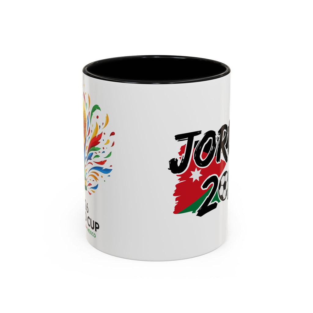 Jordan 2026 Soccer Logo Mug | Accent Coffee Mug 11oz 15oz, World Cup 2026, Gift for Dad