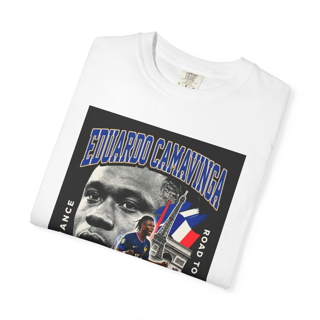 Eduardo Camavinga Soccer Player T-Shirt | 2026 World Cup Back Print, France Soccer T-shirt, Gift for him, Collectible