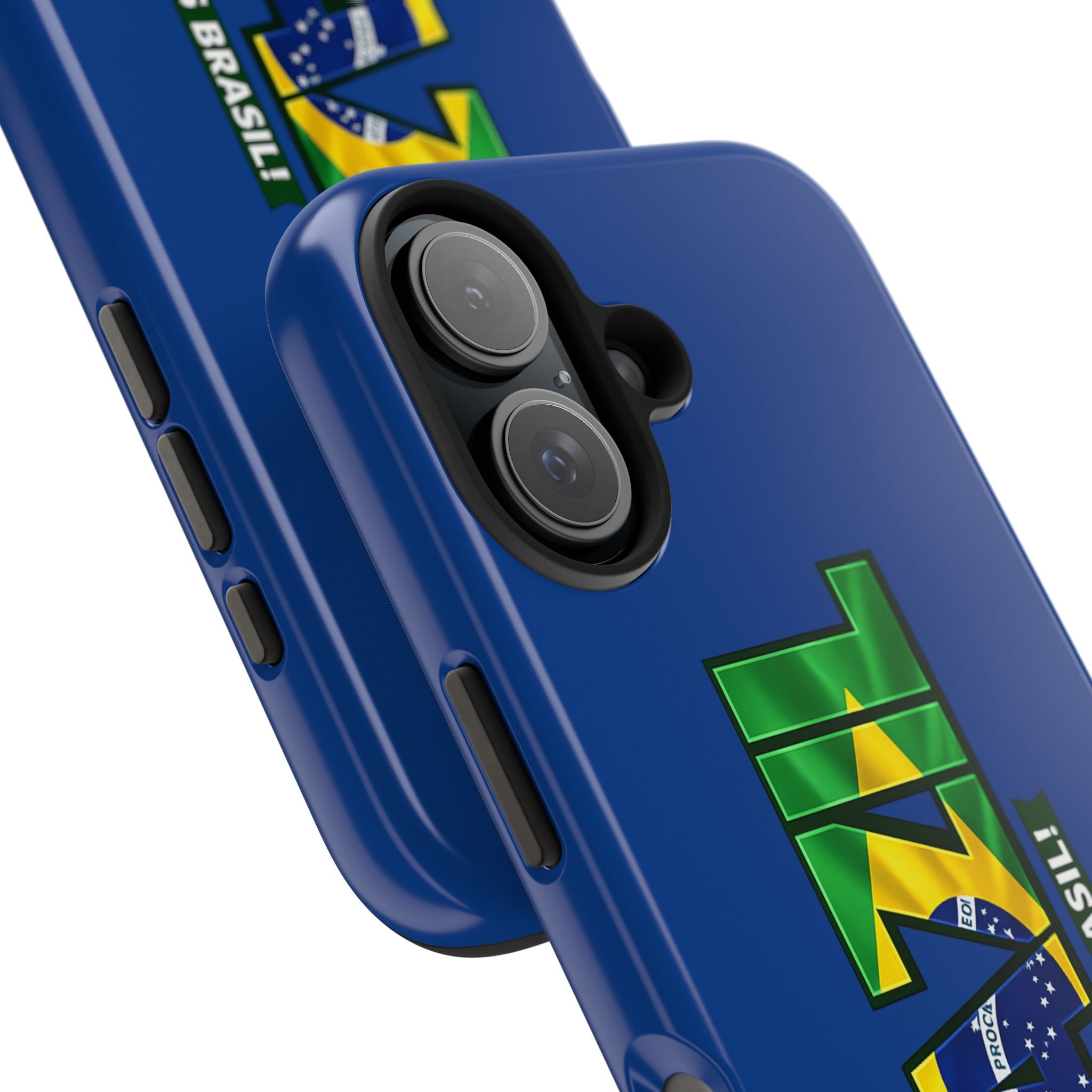 Brazil Soccer Fan Phone Case, Protective, Glossy, World Cup 2026, Tough Cases, Custom Phone Cases
