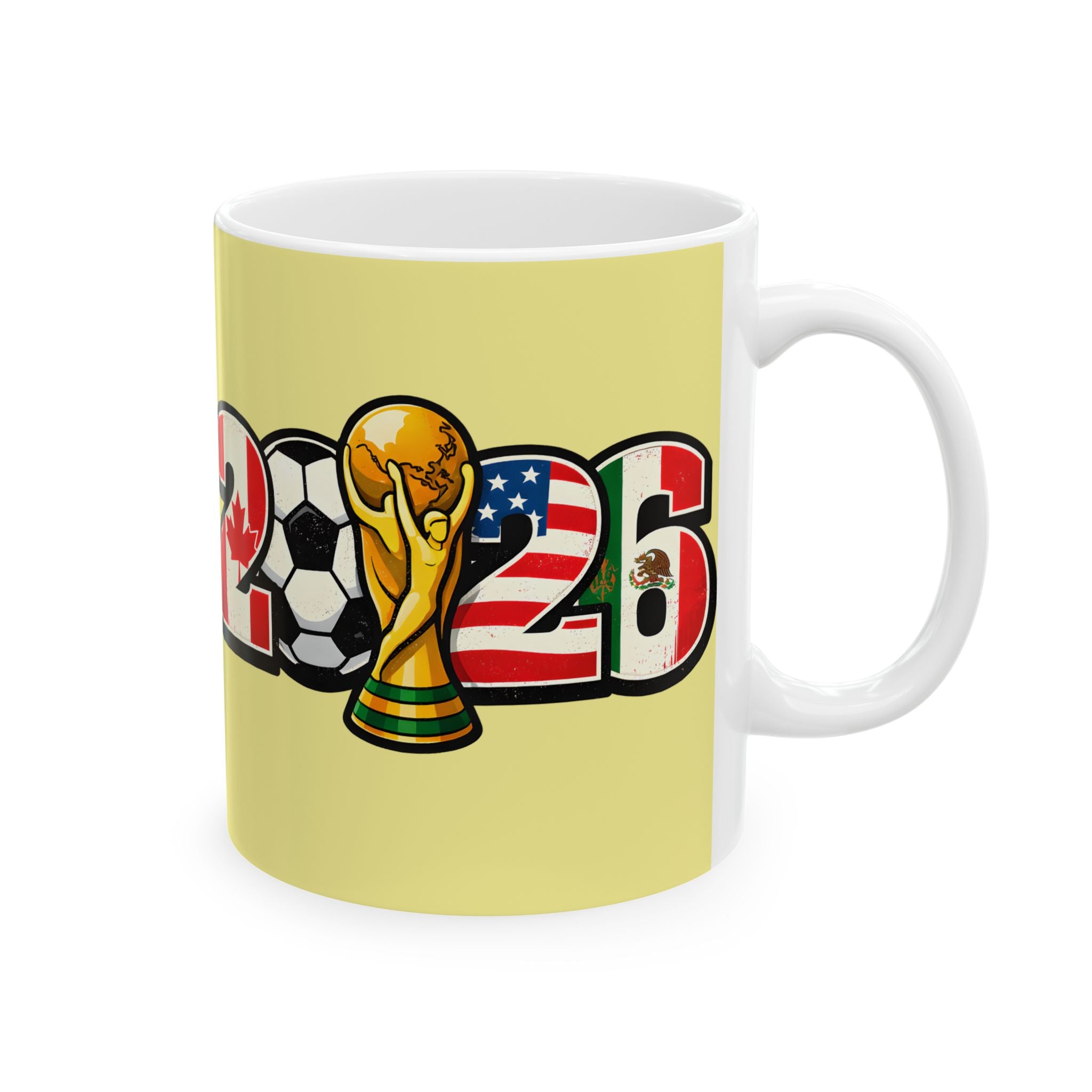Spain World Cup 2026 Mug, Ceramic Coffee Cup, Spain Flag, Gift For Dad