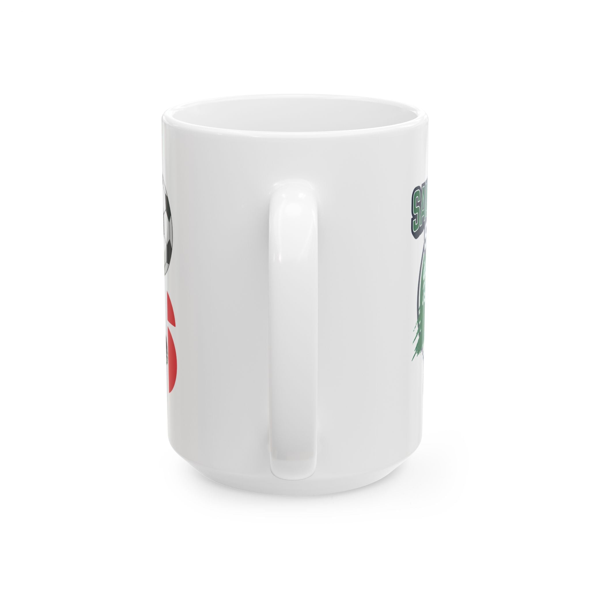 Saudi Arabia Soccer Mug, World Cup 2026 Coffee Mugs, Saudi Arabia Flag, Gift For Dad