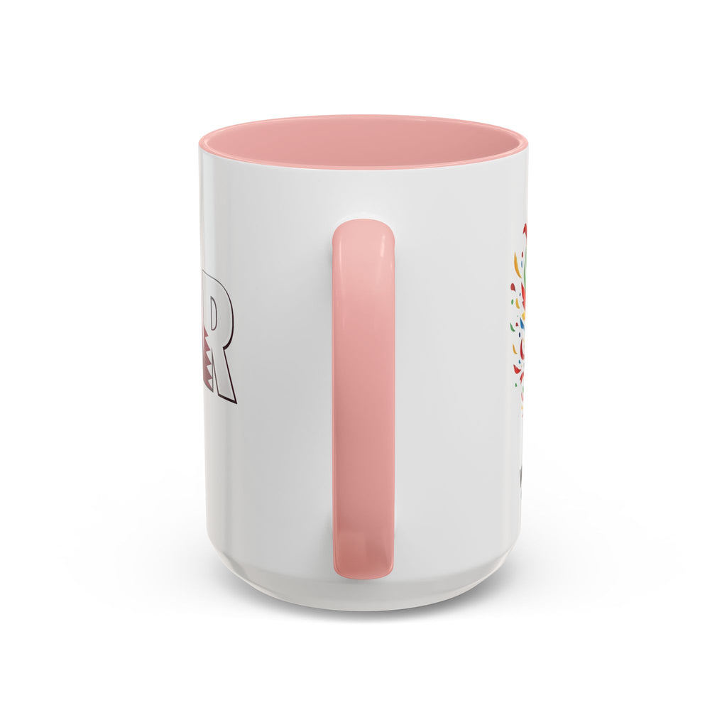 QATAR Yalla Qatar! Accent Coffee Mug | 11oz 15oz, Soccer World Cup 2026, Gifts for Dad
