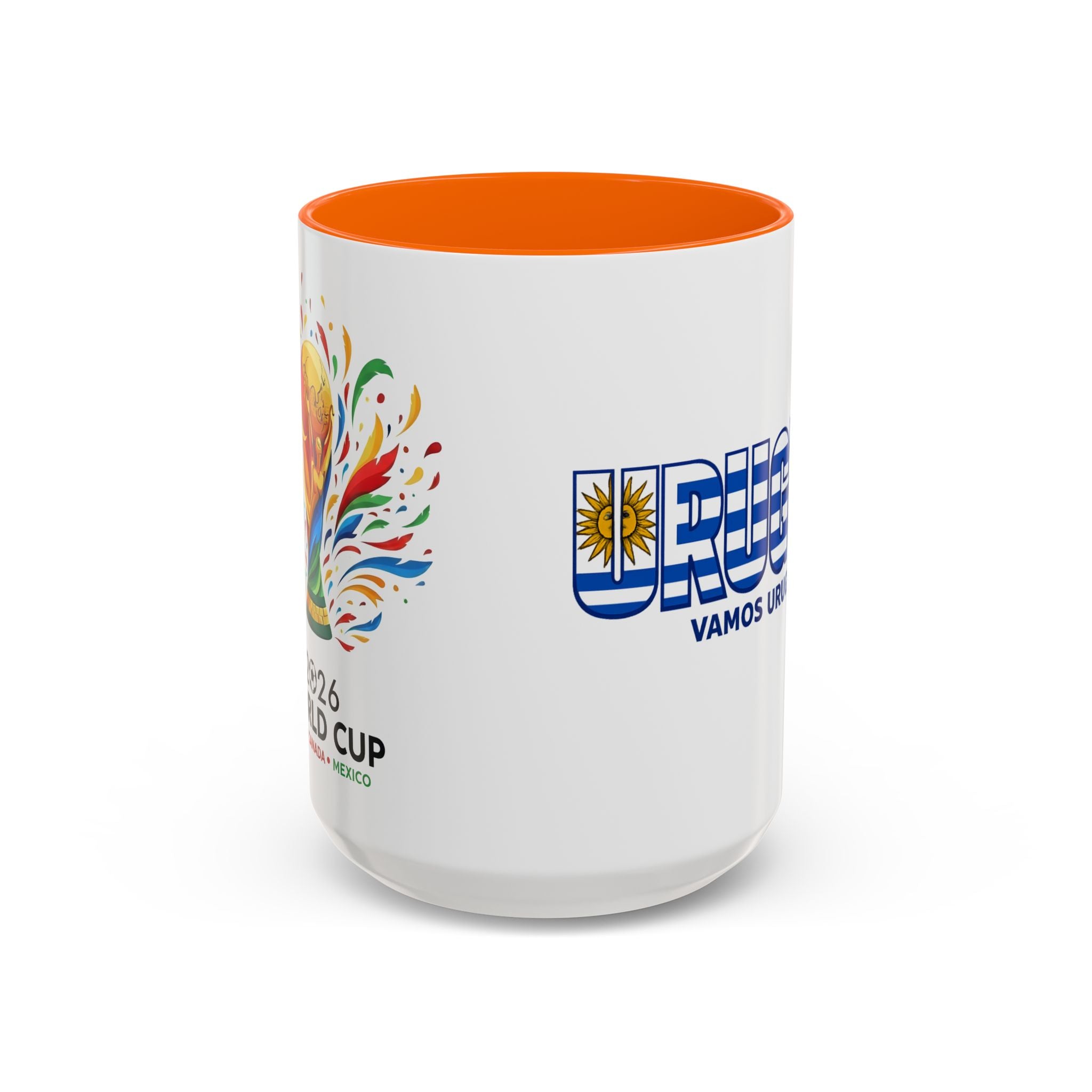 Uruguay Vamos Uruguay Mug | Accent Coffee Mug 11oz 15oz, Soccer World Cup, Gift for Dad