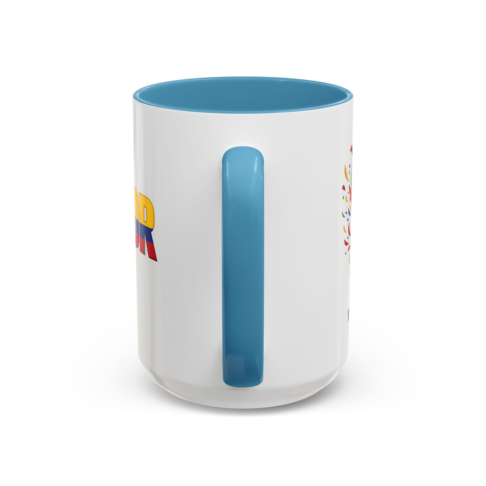 Ecuador Flag Text mug | Accent Coffee Mug (11/15oz), World Cup 2026, Gift for Dad, Father Day