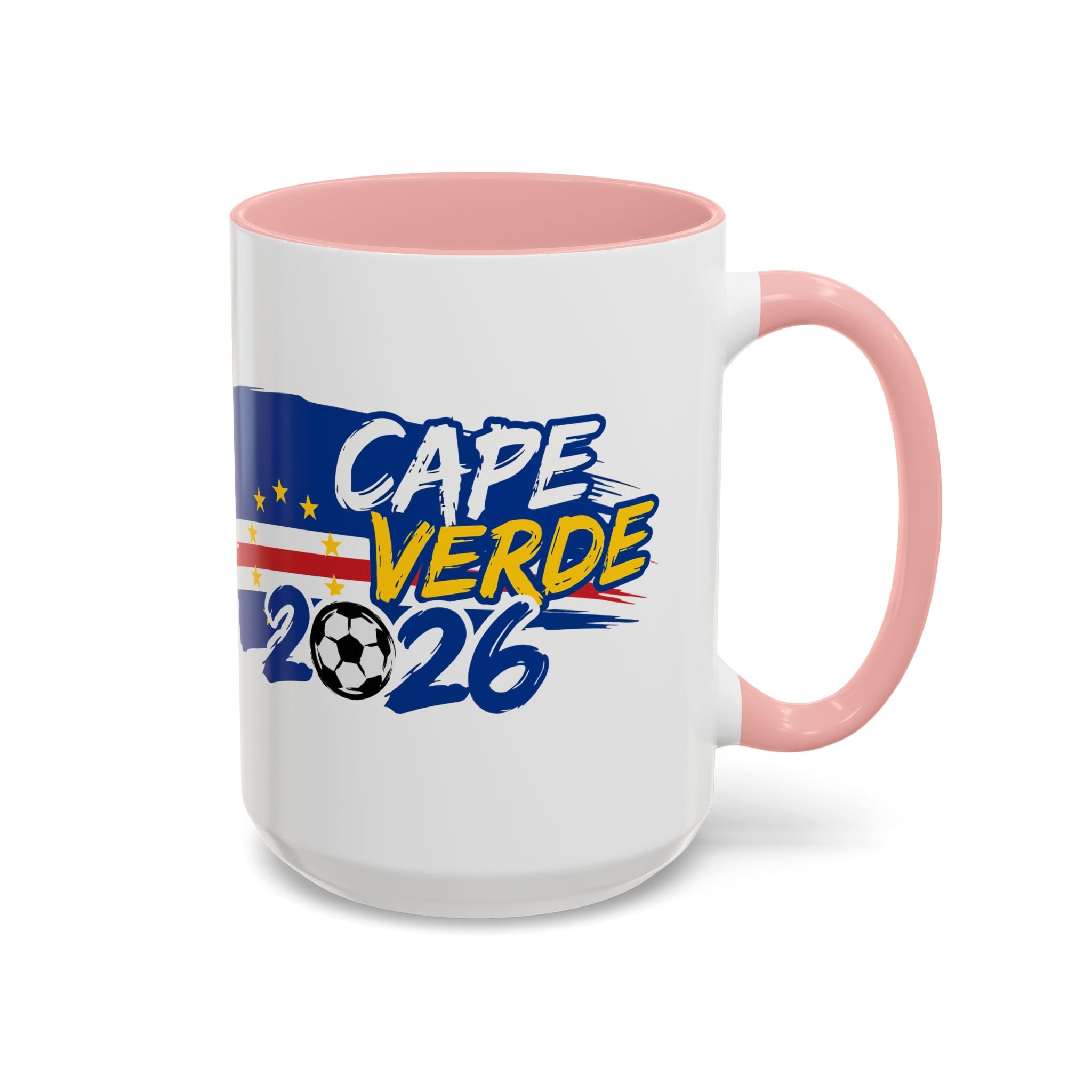 Cape Verde 2026 Soccer World Cup Mug | Accent Coffee Mug 11oz 15oz,Soccer World Cup 2026, Gift for Dad