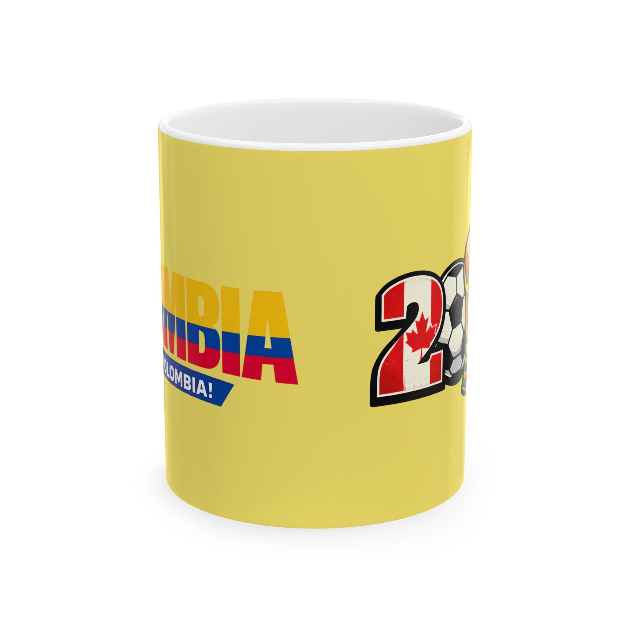 Colombia World Cup 2026 Mug | Ceramic Coffee Cup, Colombia Flag, Gift For Dad