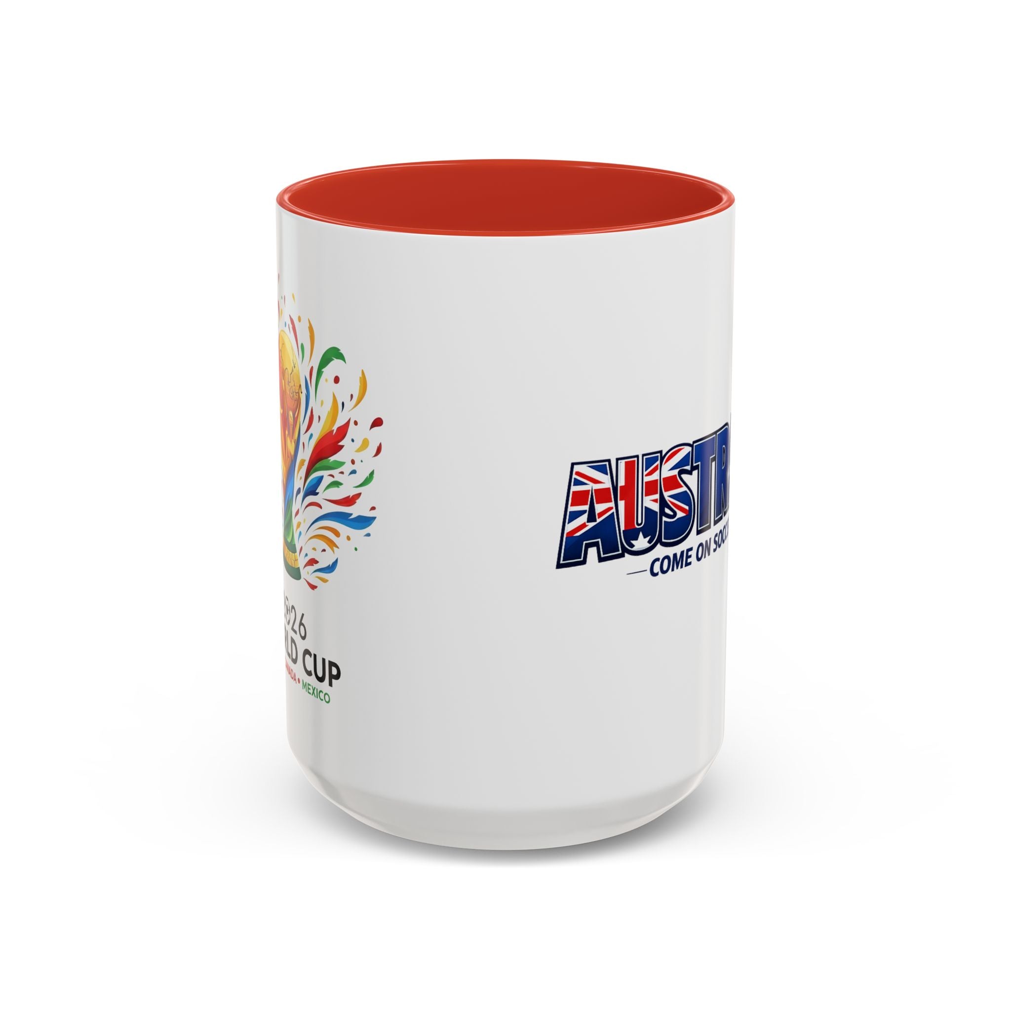 Australia Soccer Cheers Mug | Accent Coffee Mug 11oz 15oz